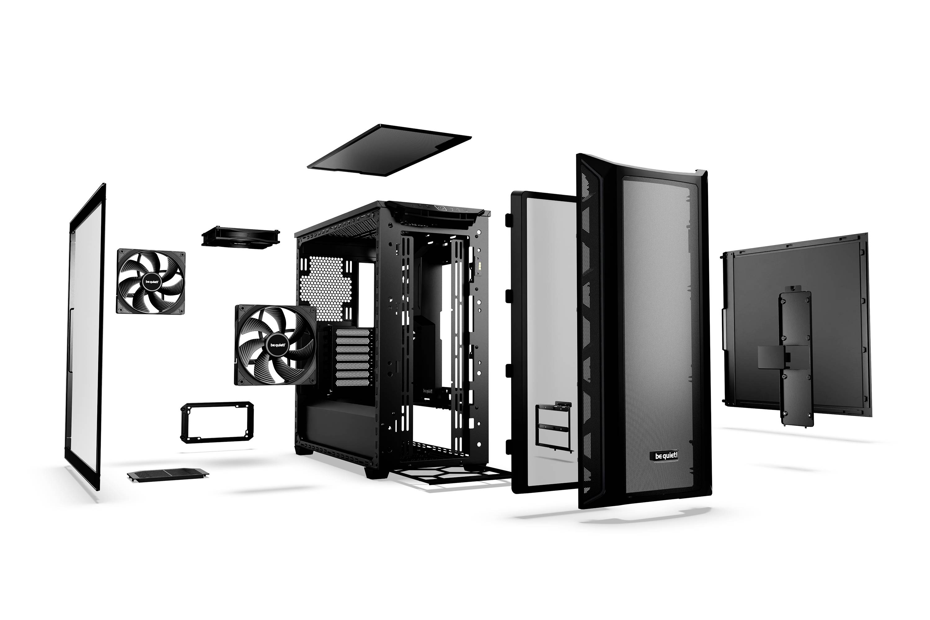BeQuiet Shadow Base 800 Black Midi-Tower PC-Gehäuse Schwarz