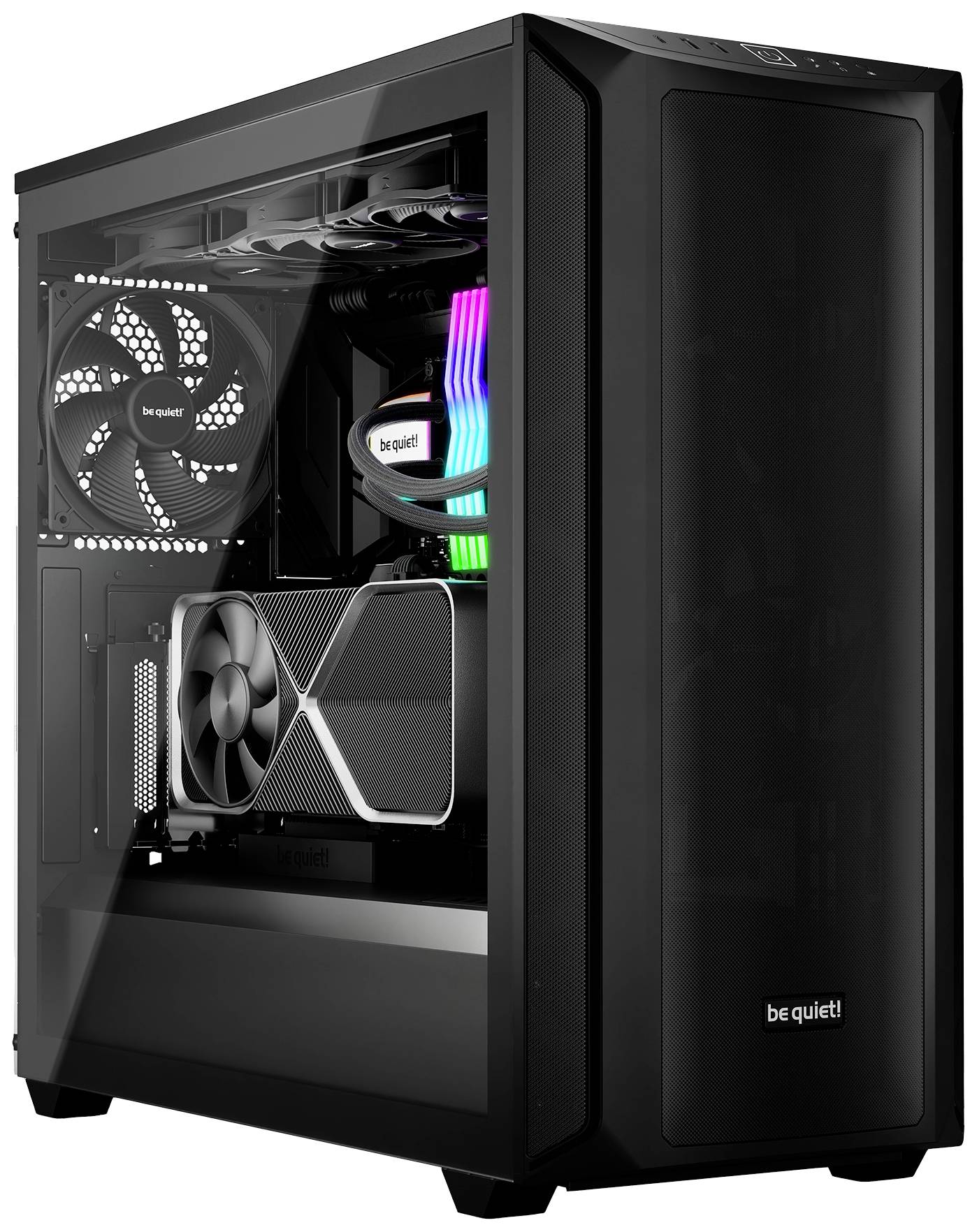BeQuiet Shadow Base 800 Black Midi-Tower PC-Gehäuse Schwarz