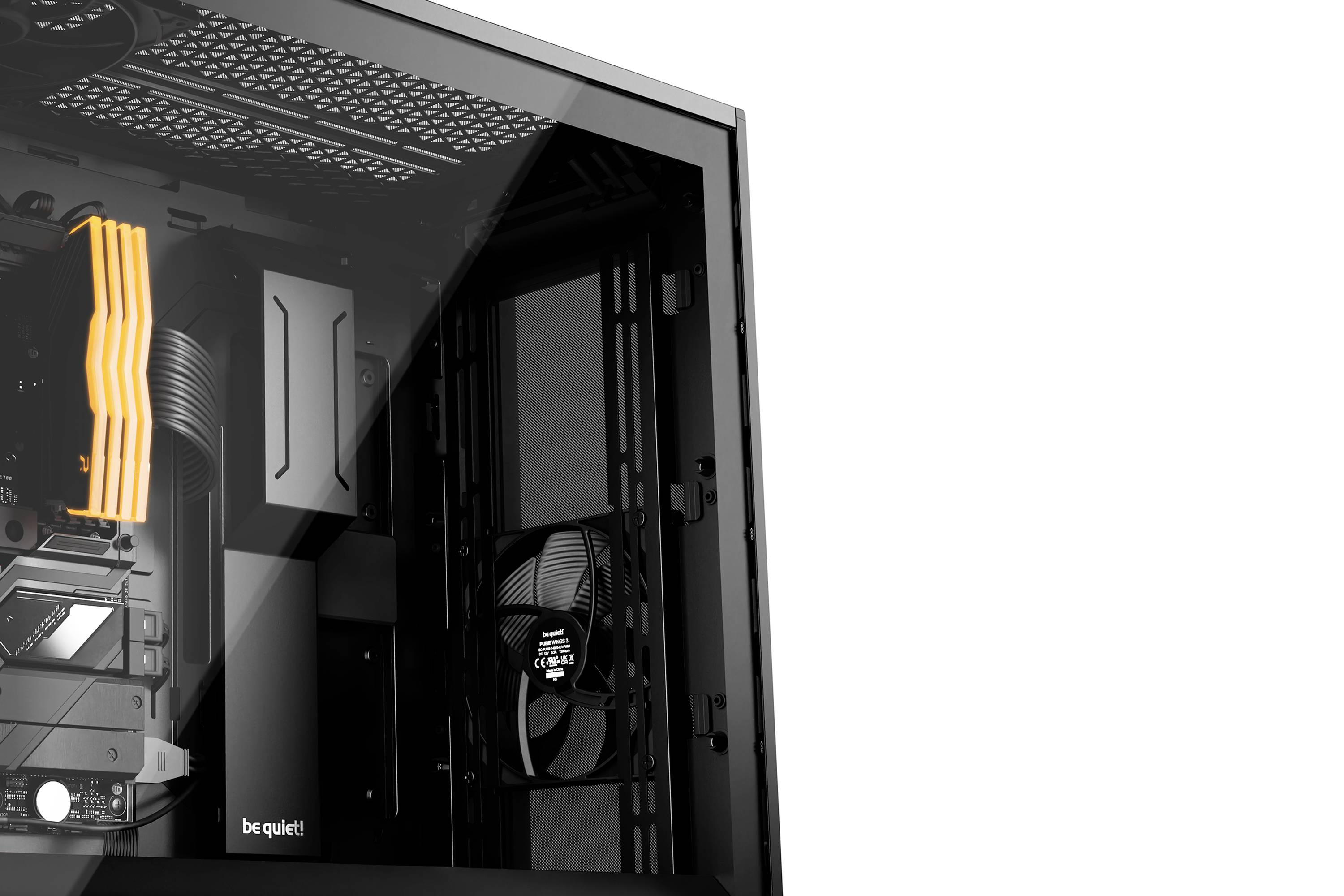 BeQuiet Shadow Base 800 Black Midi-Tower PC-Gehäuse Schwarz