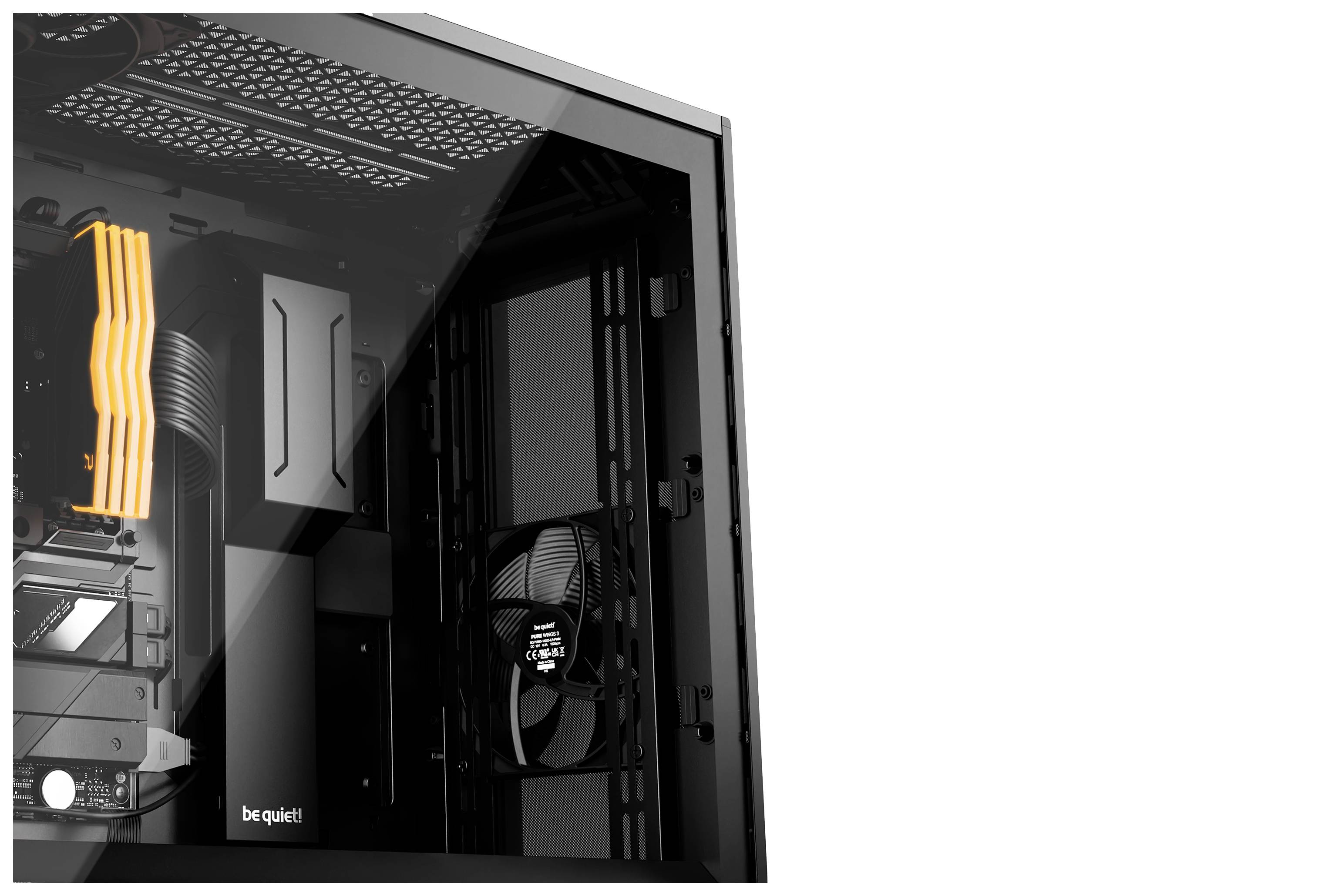BeQuiet Shadow Base 800 DX Black Midi-Tower PC-Gehäuse Schwarz