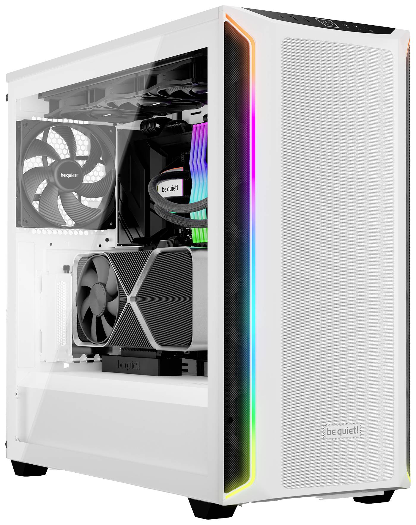 BeQuiet Shadow Base 800 DX White Midi-Tower PC-Gehäuse Weiß
