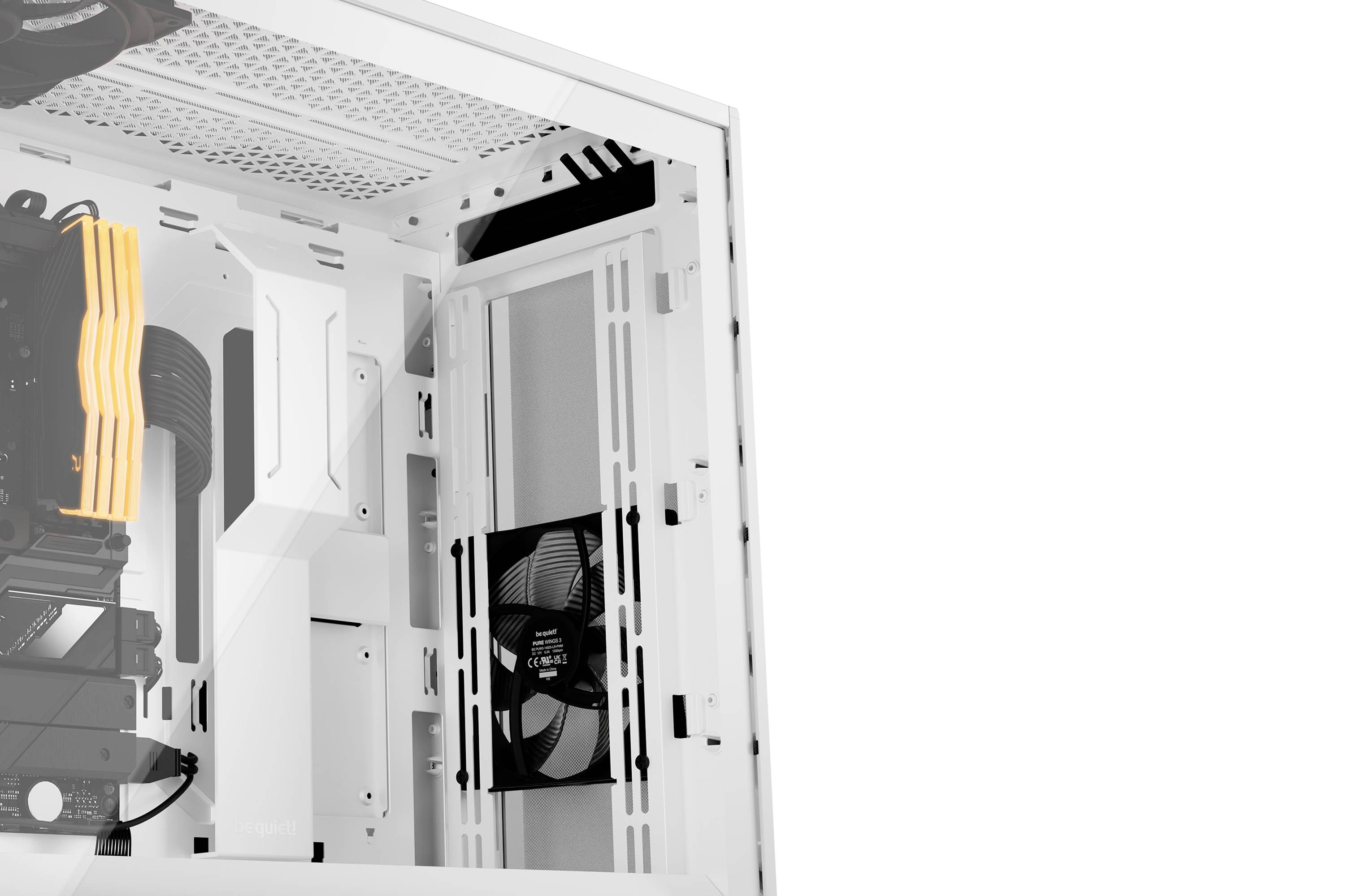 BeQuiet Shadow Base 800 DX White Midi-Tower PC-Gehäuse Weiß