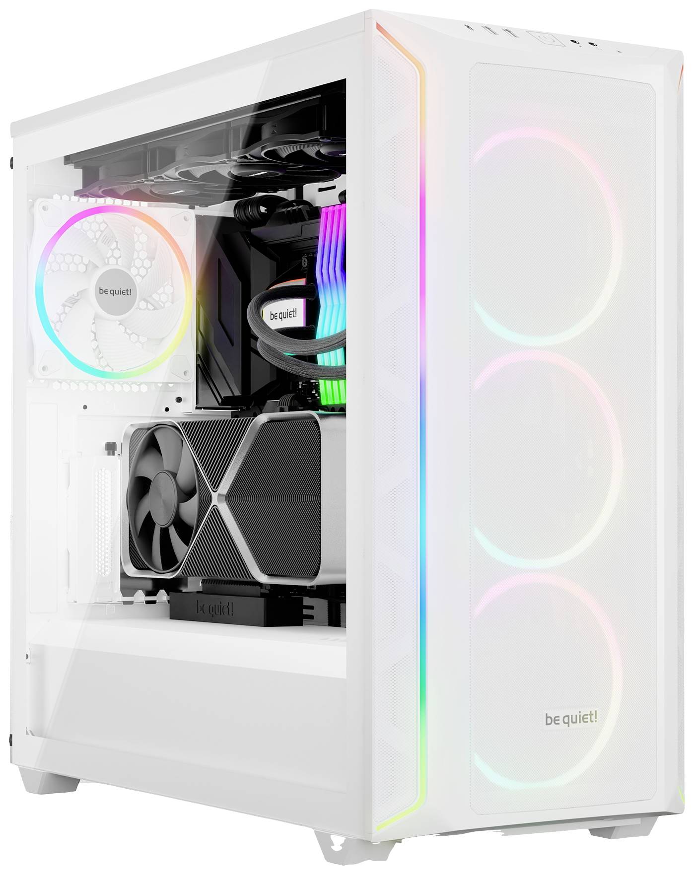 BeQuiet Shadow Base 800 FX White Midi-Tower PC-Gehäuse Weiß