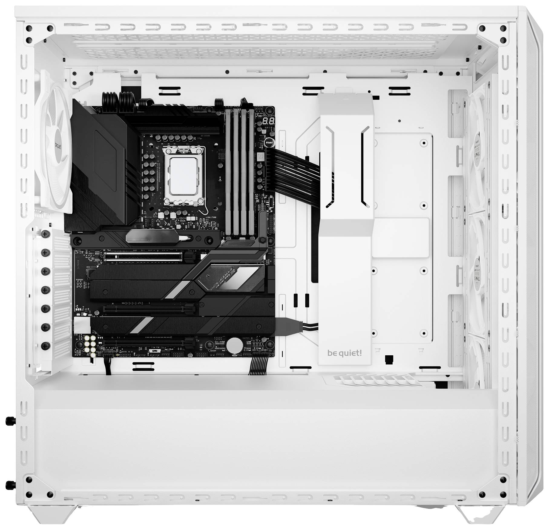 BeQuiet Shadow Base 800 FX White Midi-Tower PC-Gehäuse Weiß