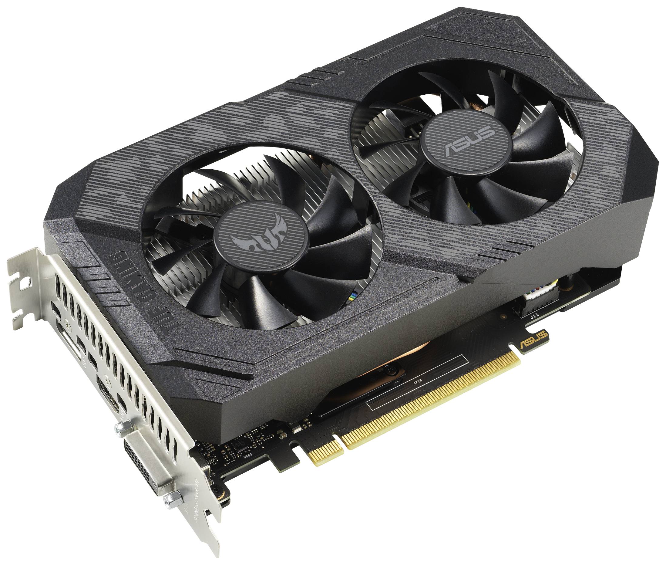 Asus Grafikkarte Nvidia GeForce GTX1650 4GB GDDR6-RAM PCIe 3.0, HDMI®, DisplayPort, DVI