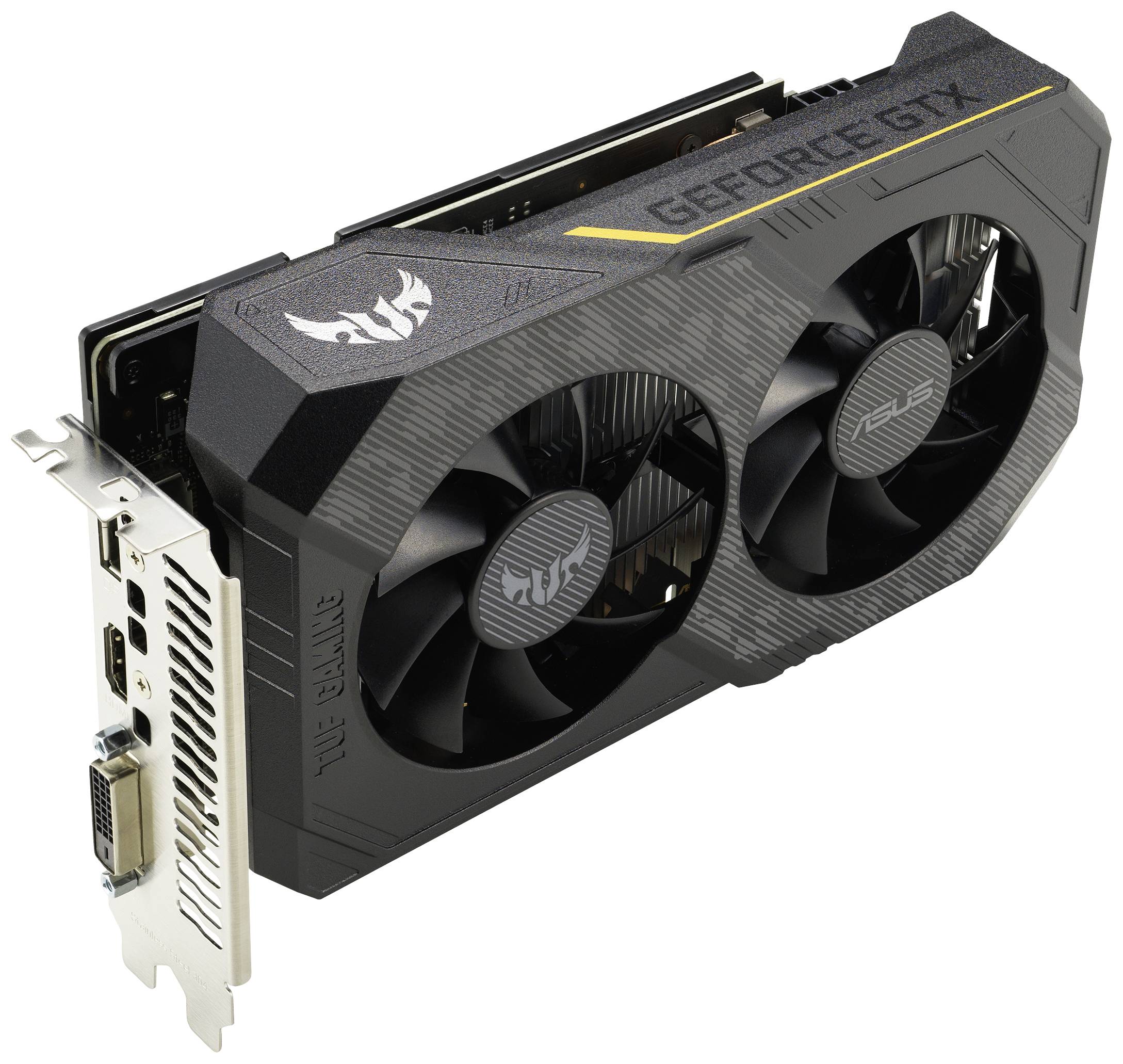 Asus Grafikkarte Nvidia GeForce GTX1650 4GB GDDR6-RAM PCIe 3.0, HDMI®, DisplayPort, DVI