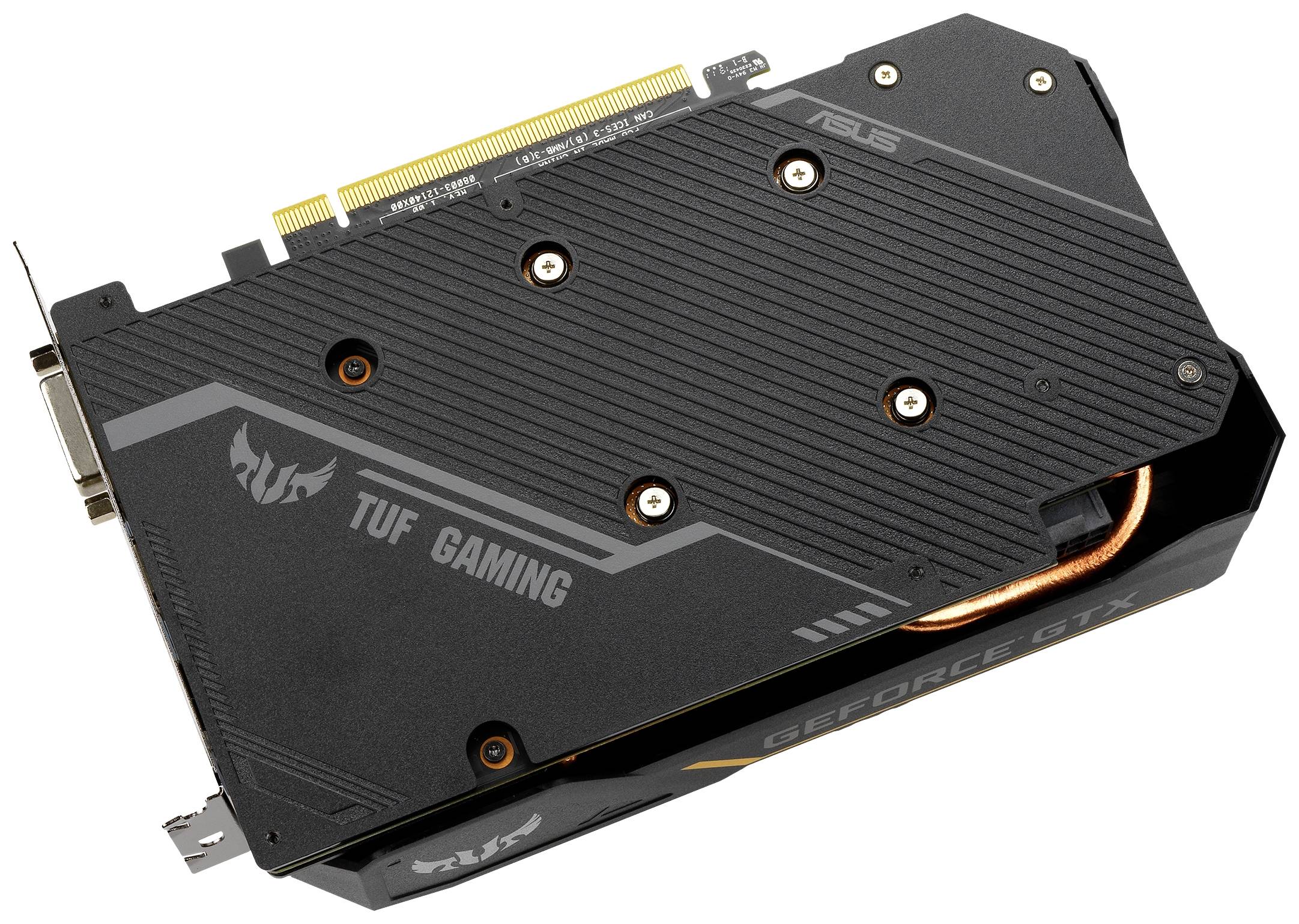 Asus Grafikkarte Nvidia GeForce GTX1650 4GB GDDR6-RAM PCIe 3.0, HDMI®, DisplayPort, DVI