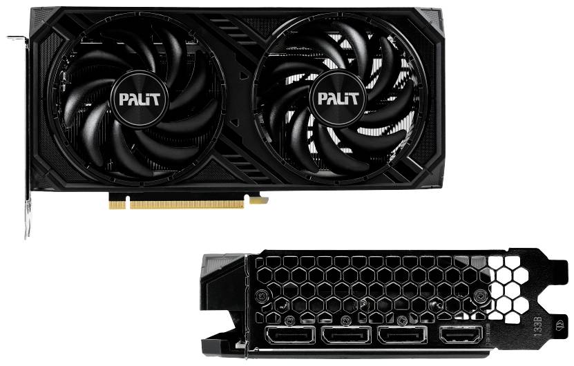 Xpert Vision Grafikkarte Nvidia GeForce RTX 4060 Ti Dual 8 GB GDDR6-RAM PCIe x16 PCIe, HDMI®, DisplayPort