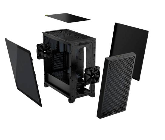 Corsair CC-9011251-WW Midi-Tower PC-Gehäuse Schwarz