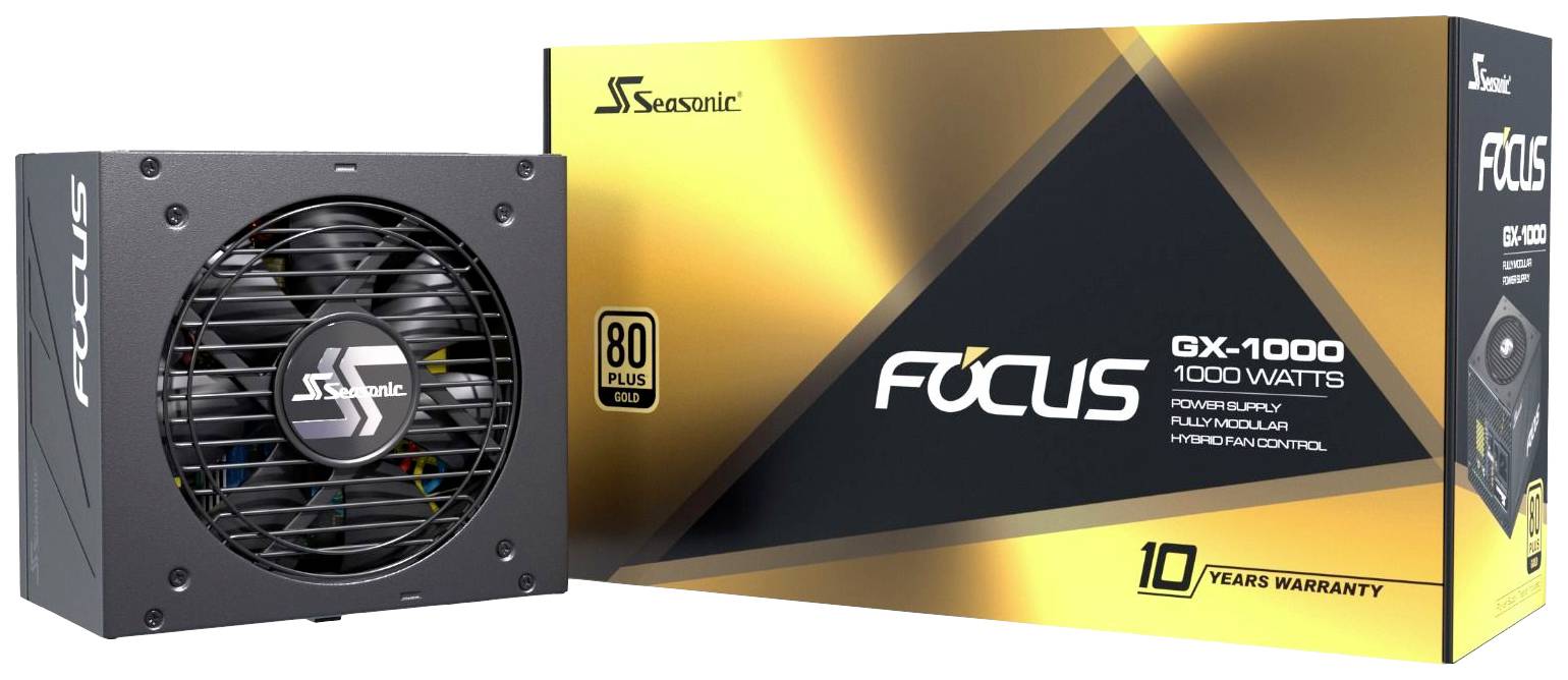 Seasonic Focus GX-1000 PC Netzteil 1000W 80PLUS® Gold