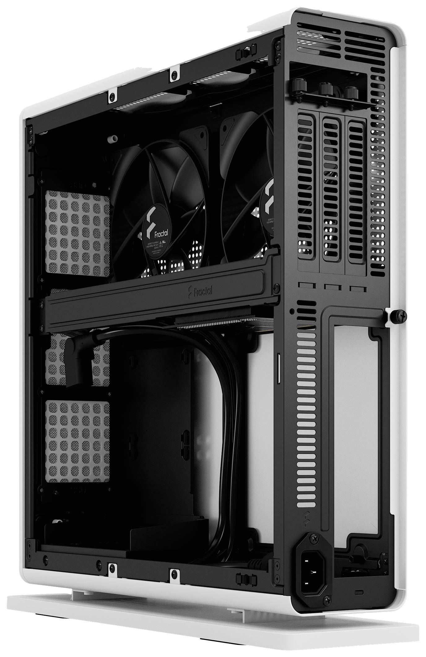 Fractal Design Ridge Mini-Tower PC-Gehäuse Weiß