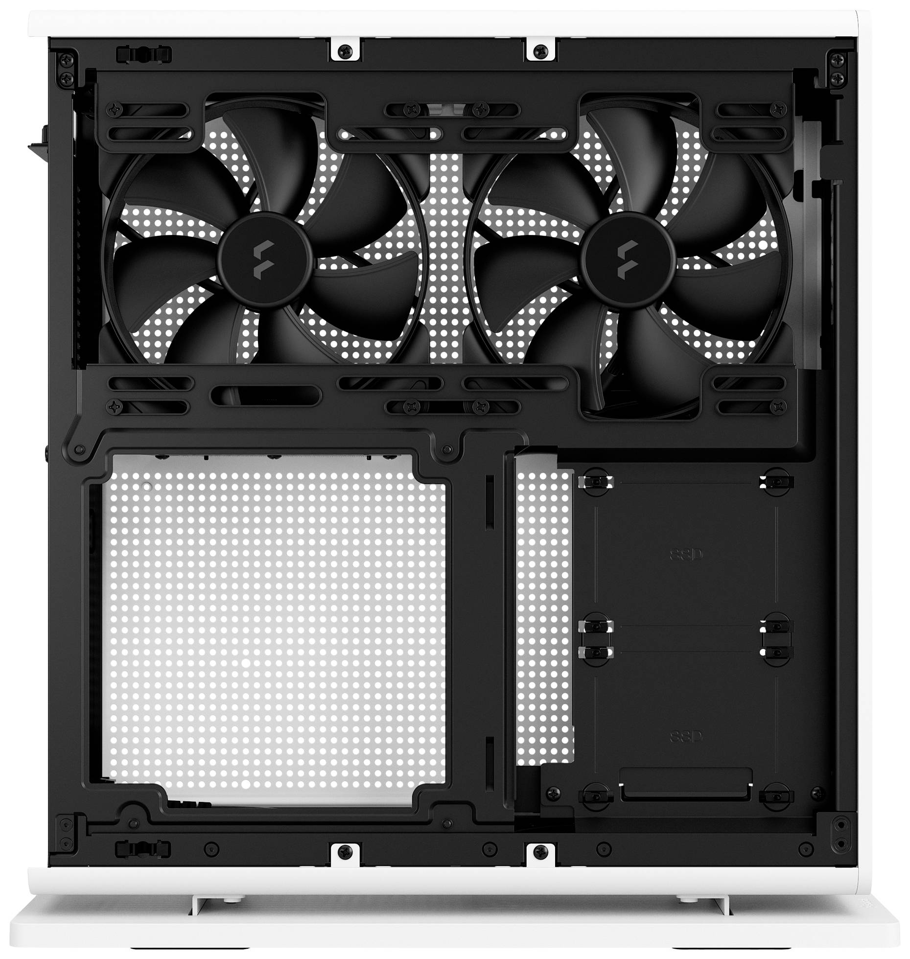 Fractal Design Ridge Mini-Tower PC-Gehäuse Weiß