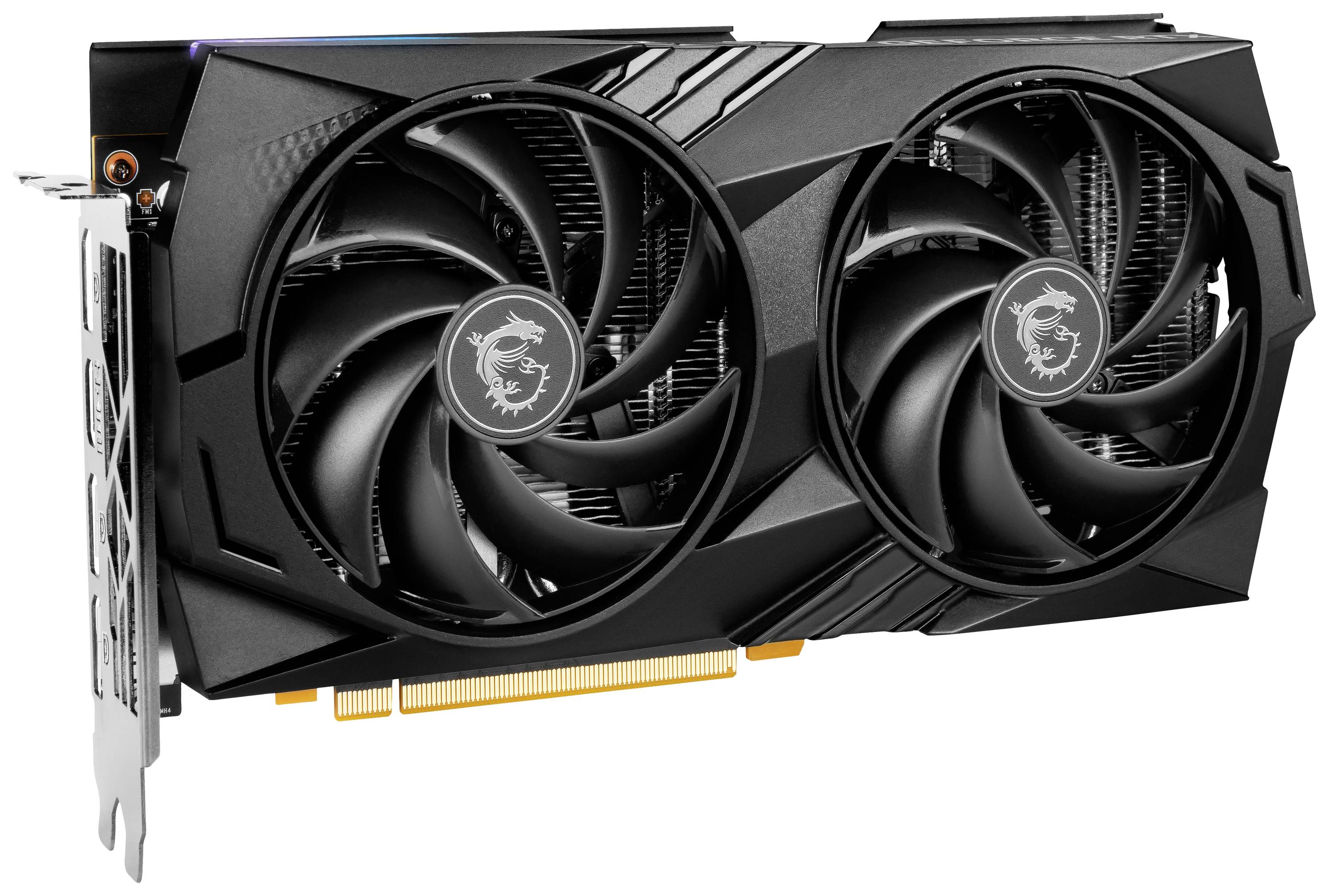 MSI Grafikkarte Nvidia GeForce RTX 4060 8 GB GDDR6-RAM PCIe, HDMI®, DisplayPort