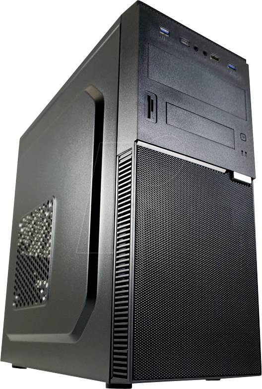 LC Power LC-7041B-ON Midi-Tower PC-Gehäuse Schwarz
