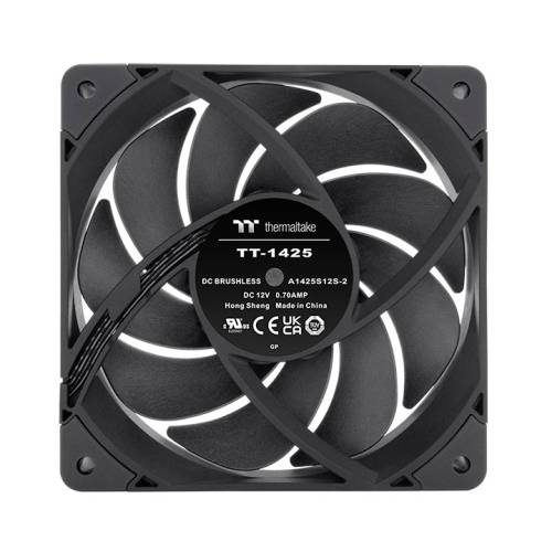 Thermaltake Lüfter Toughfan 14 Pro 1-Fan-Pack Black retail - Gehäuse-Lüfter31,6