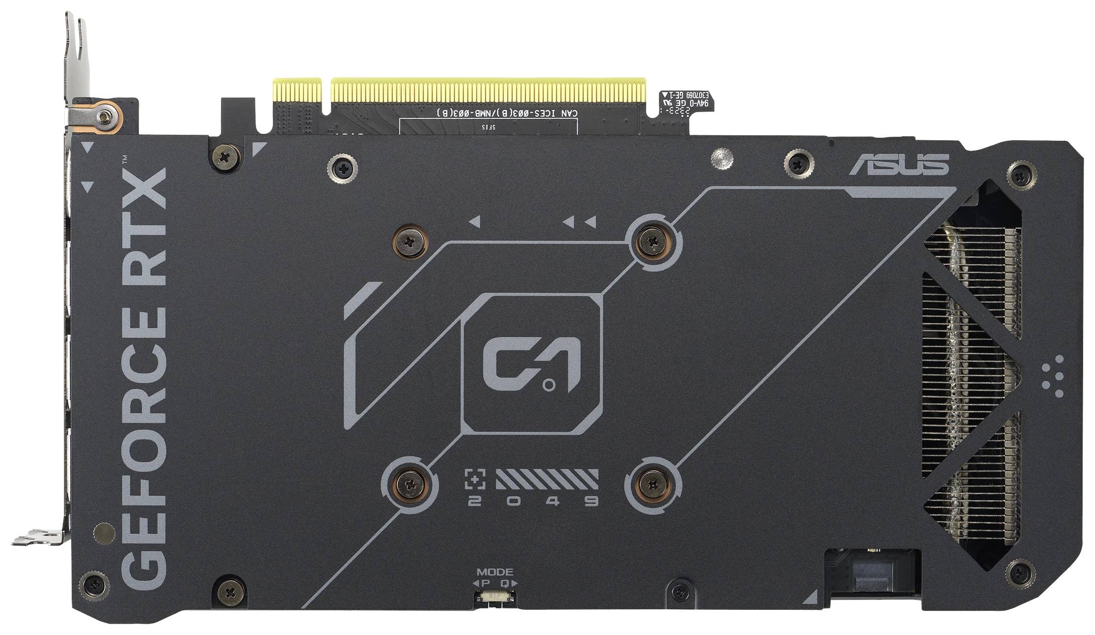 Asus Grafikkarte Nvidia GeForce RTX 4060 Ti 16 GB GDDR6-RAM PCIe, HDMI®, DisplayPort