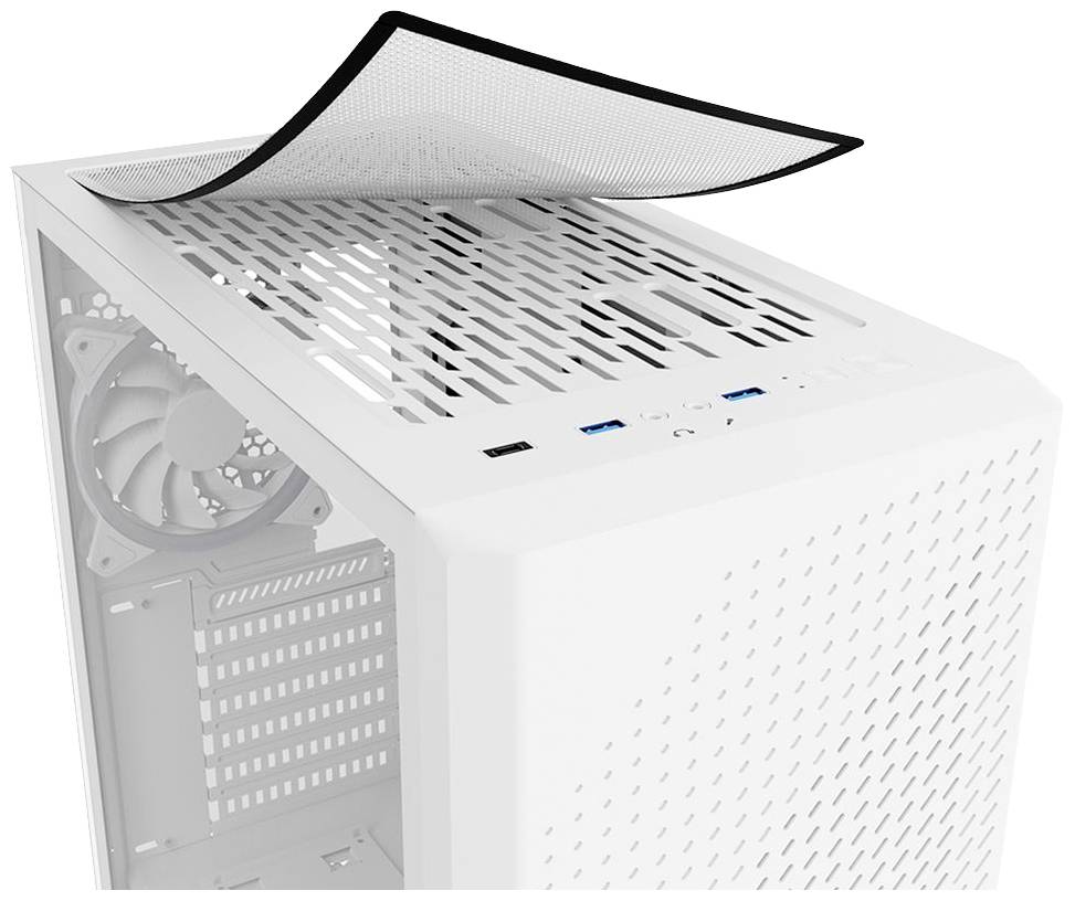 Sharkoon VS9 RGB Tower PC-Gehäuse Weiß