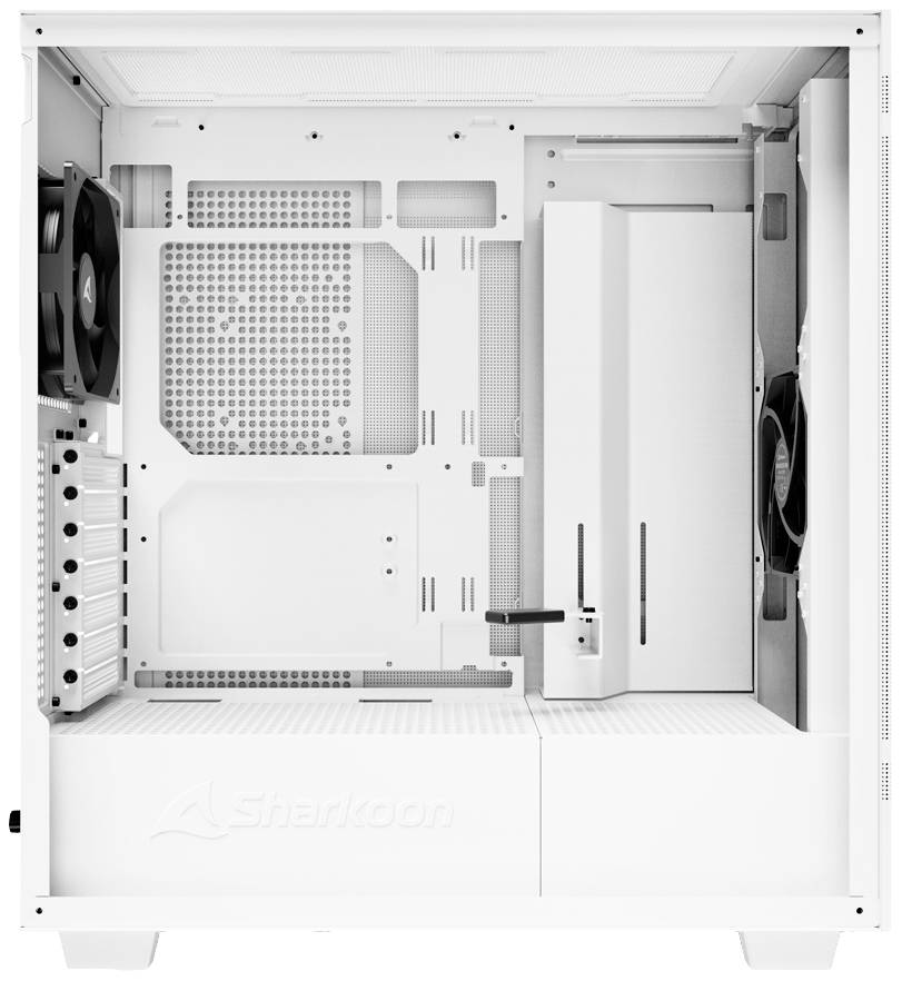 Sharkoon Rebel C50 ATX Full Tower PC-Gehäuse Weiß