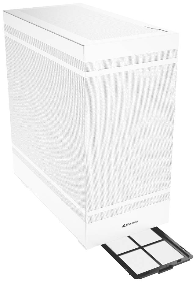 Sharkoon Rebel C50 ATX Full Tower PC-Gehäuse Weiß