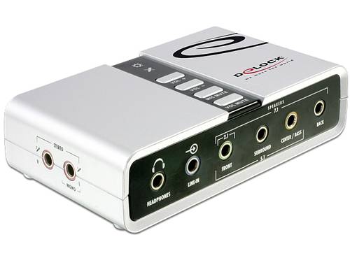 Delock USB Sound Box 7.1 Soundkarte, Extern  - Onlineshop Voelkner