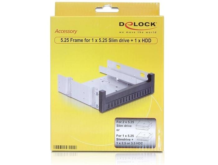 Delock 47200 2.5 Zoll Festplatten-Einbaurahmen 2.5 Zoll Festplatten-Einbaurahmen