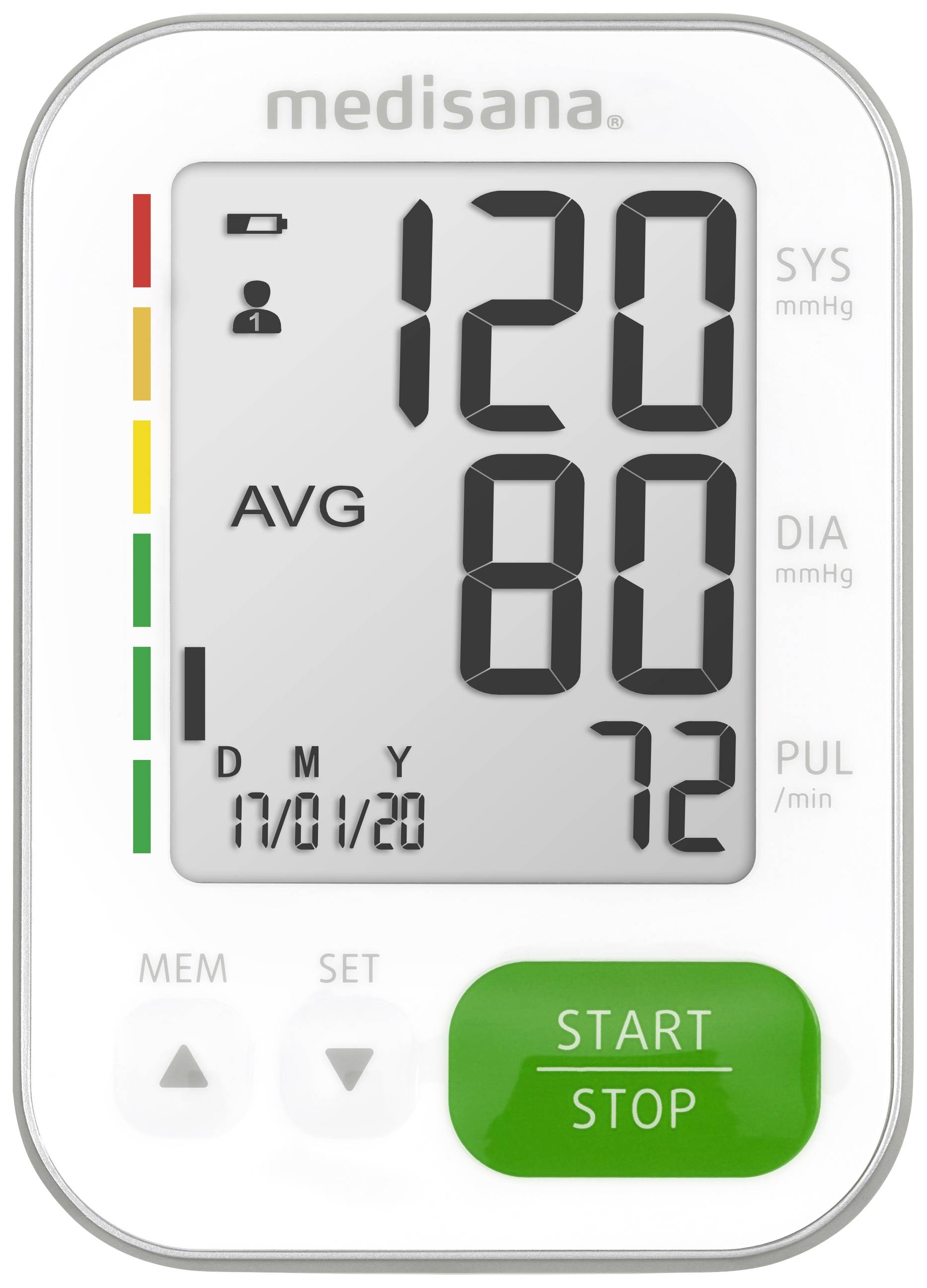 Medisana BU 565 Oberarm Blutdruckmessgerät 51207