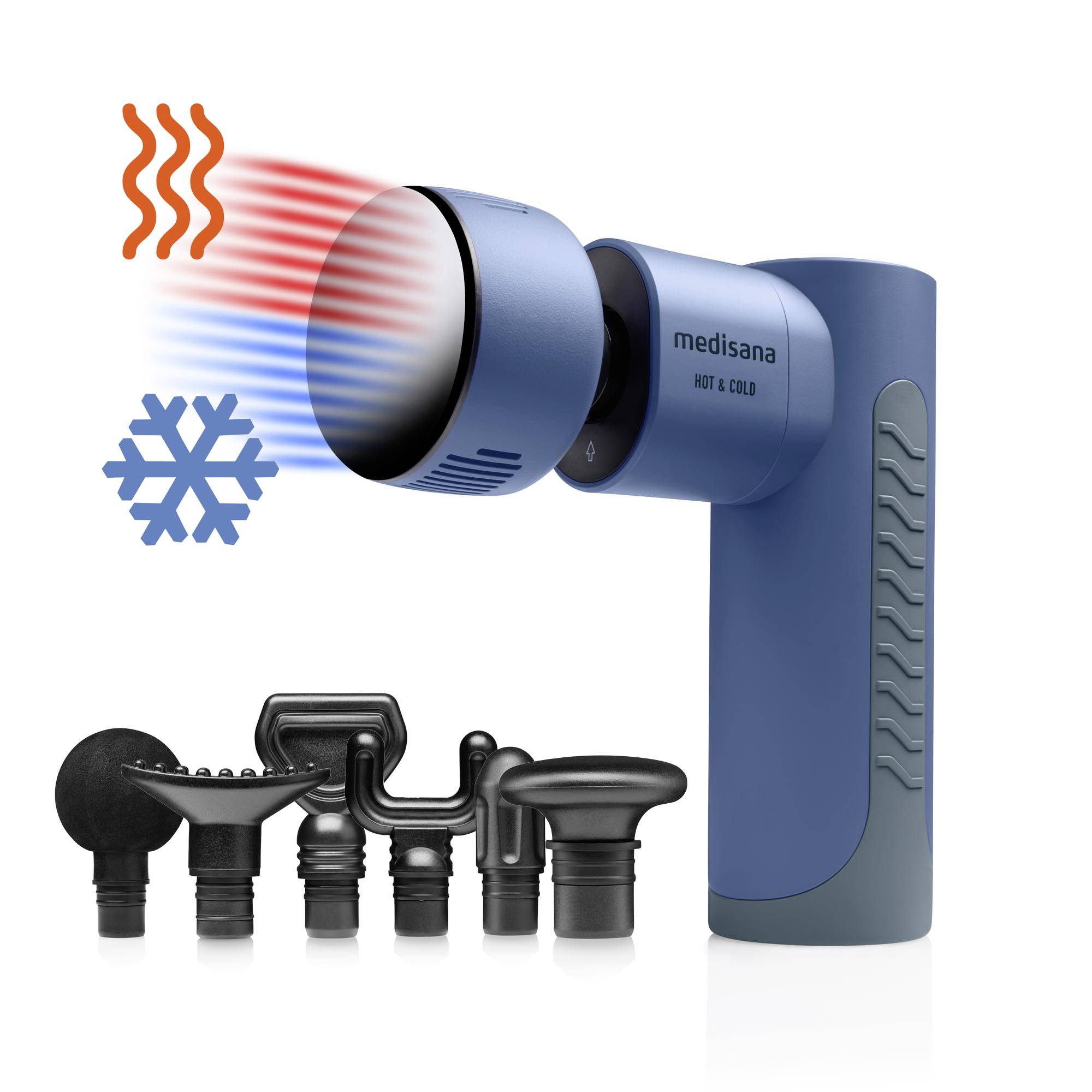 Medisana MG 600 Hot & Cold Massagepistole 25 W Blau