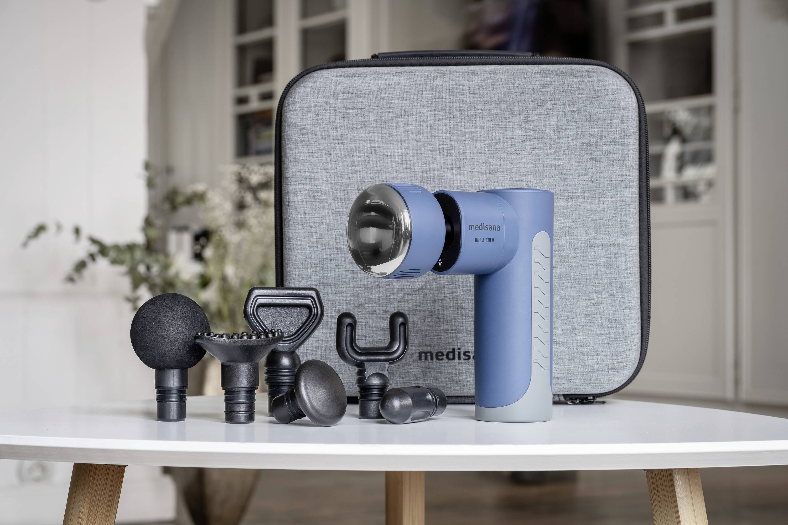 Medisana MG 600 Hot & Cold Massagepistole 25 W Blau