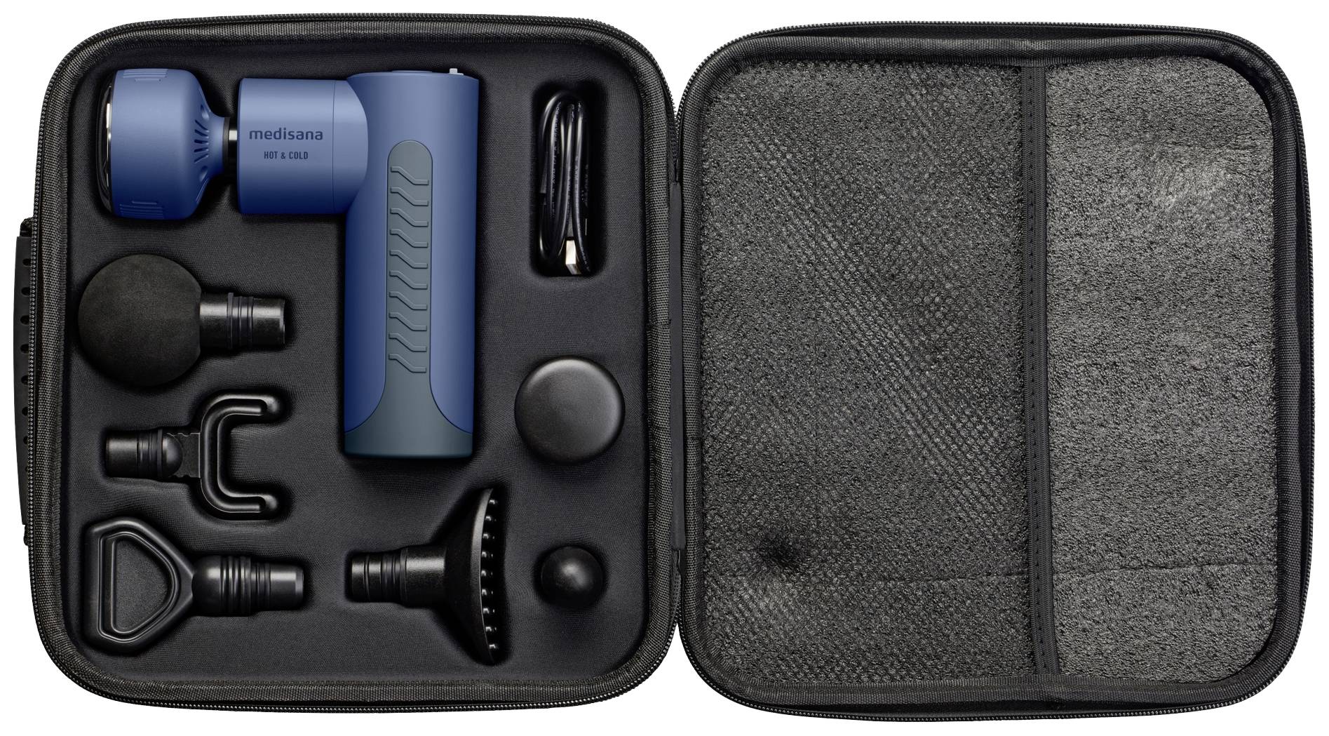 Medisana MG 600 Hot & Cold Massagepistole 25W Blau