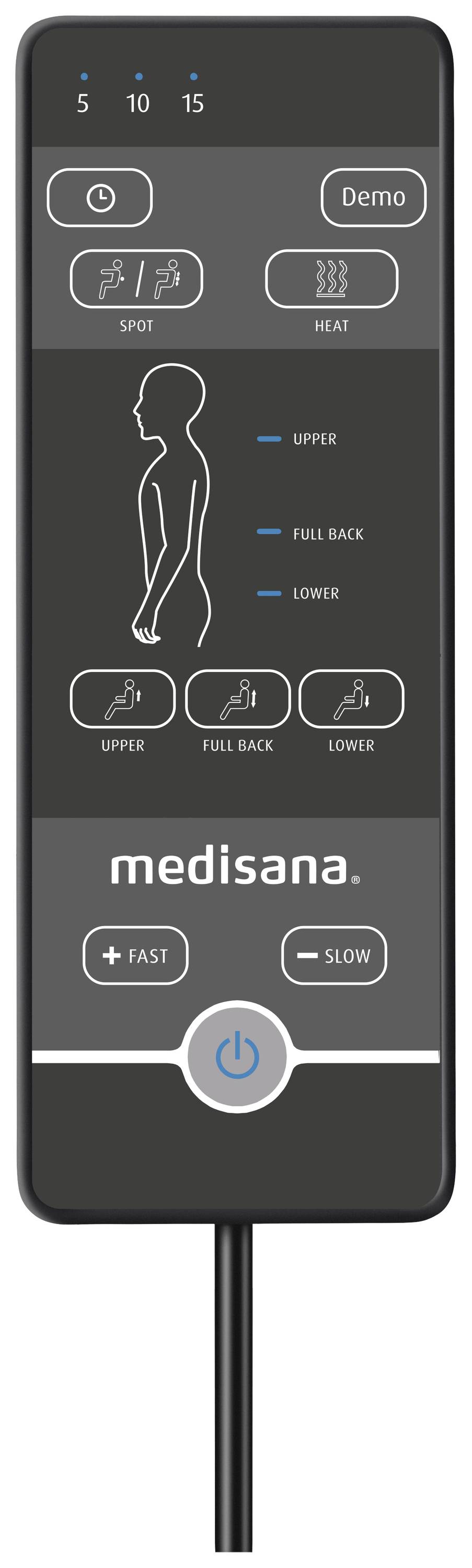 Medisana RC 450 Relax Massagesessel 36W