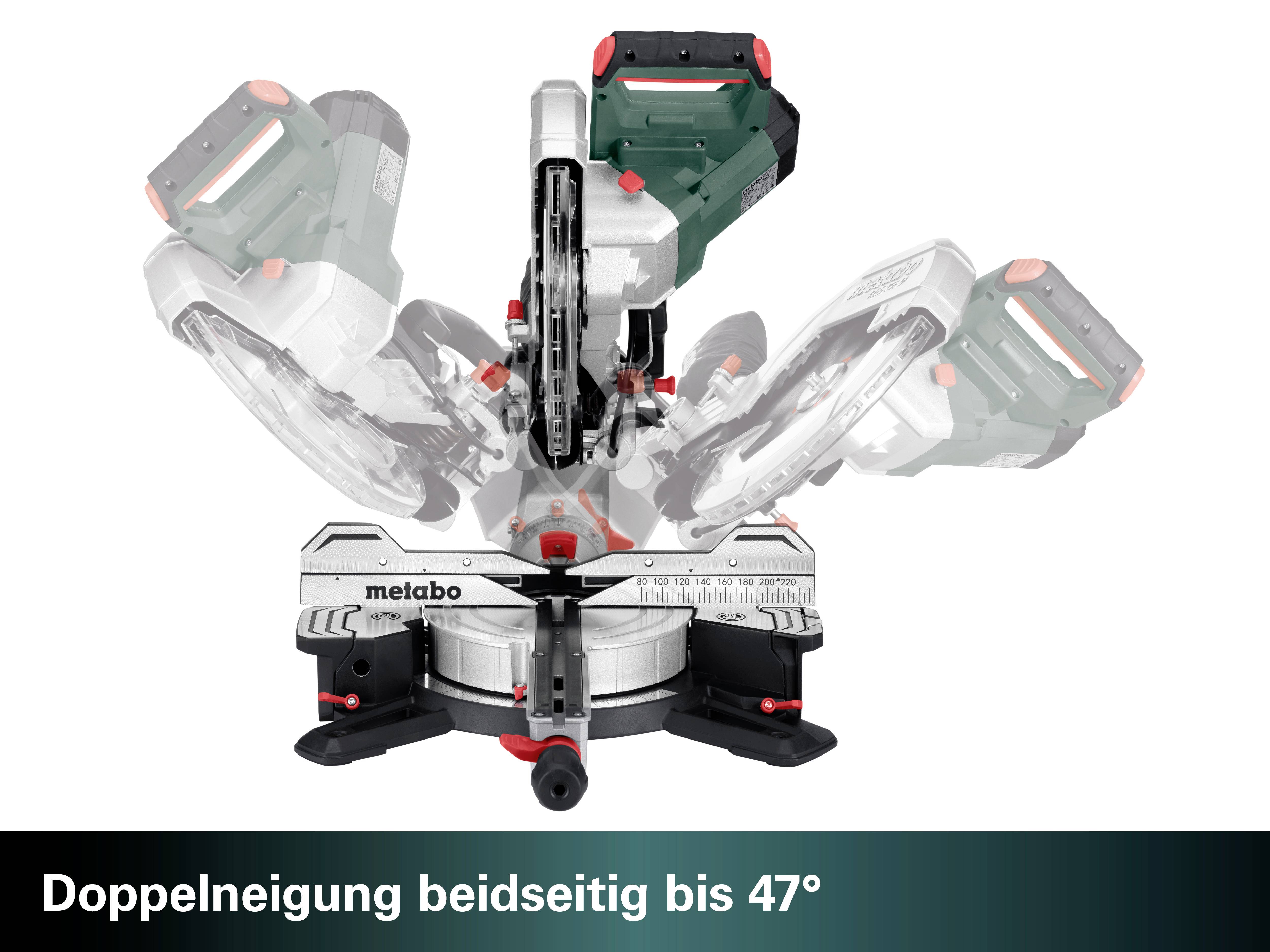 Metabo 614305850 Akku-Kappsäge ohne Akku, ohne Ladegerät 305mm 30mm