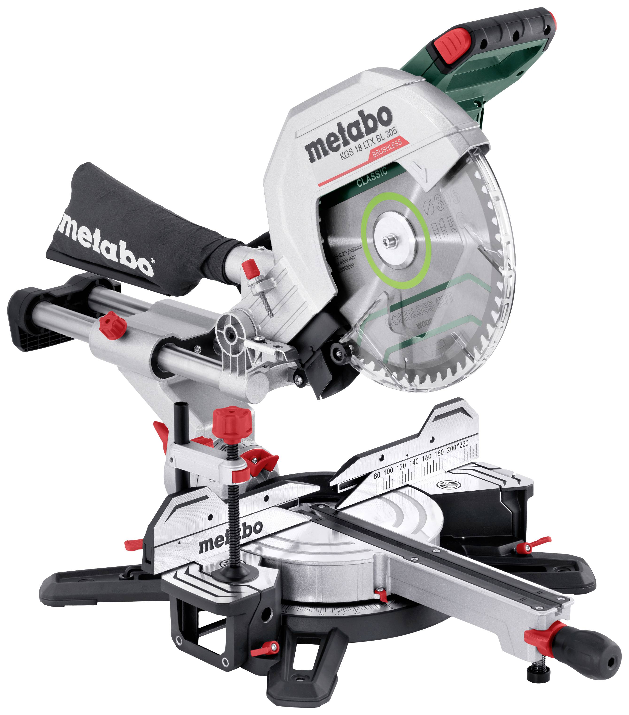 Metabo 614305850 Akku-Kappsäge ohne Akku, ohne Ladegerät 305mm 30mm
