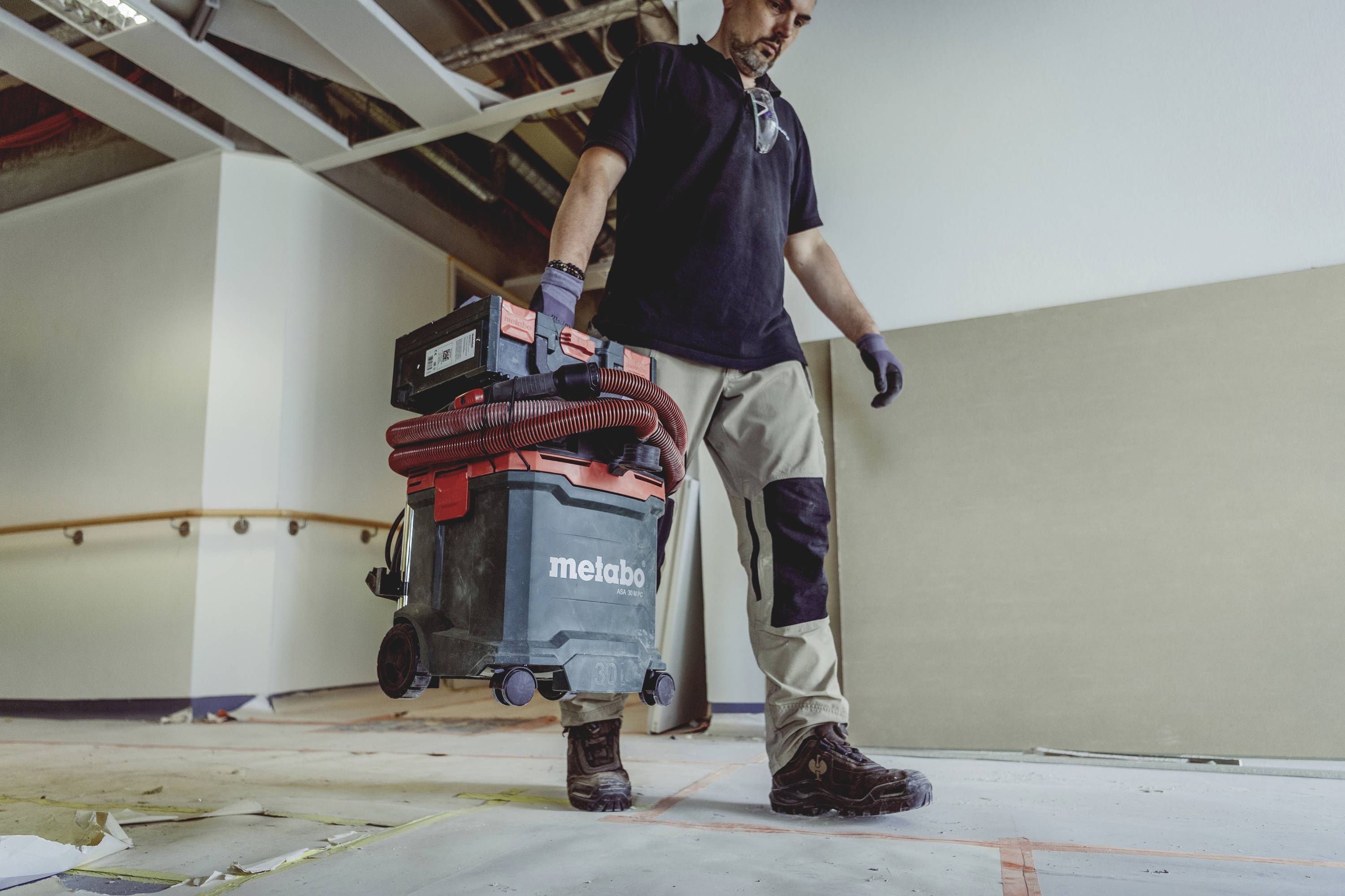 Metabo ASA 30M PC 602087000 Nass-/Trockensauger 1er Set 1200W 30l Staubklasse M zertifiziert, antistatisch