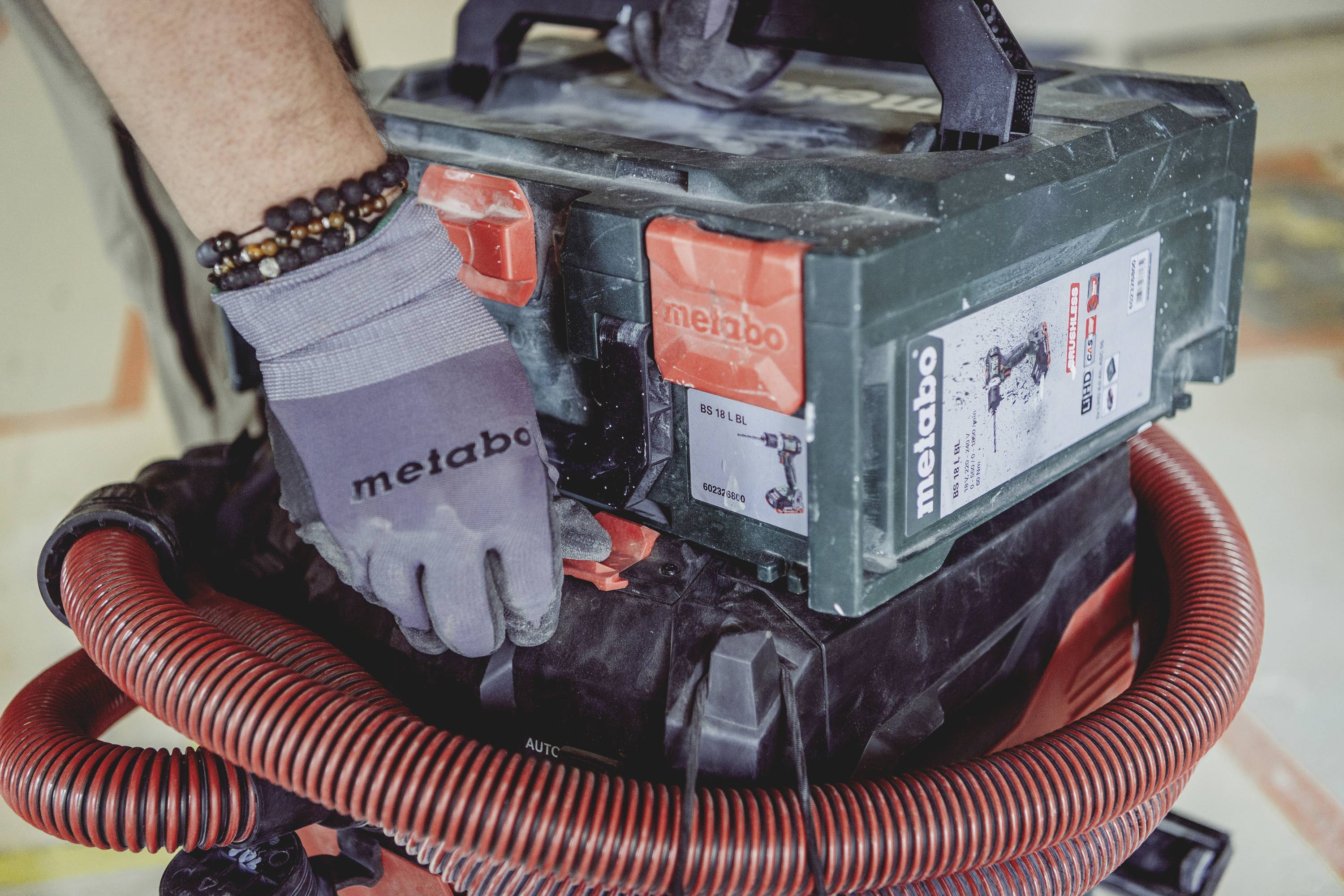 Metabo ASA 30M PC 602087000 Nass-/Trockensauger 1er Set 1200W 30l Staubklasse M zertifiziert, antistatisch