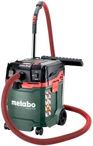 Metabo ASA 30 M PC 602087000 Nass-/Trockensauger 1er Set 1200 W 30 l Staubklasse M zertifiziert, an