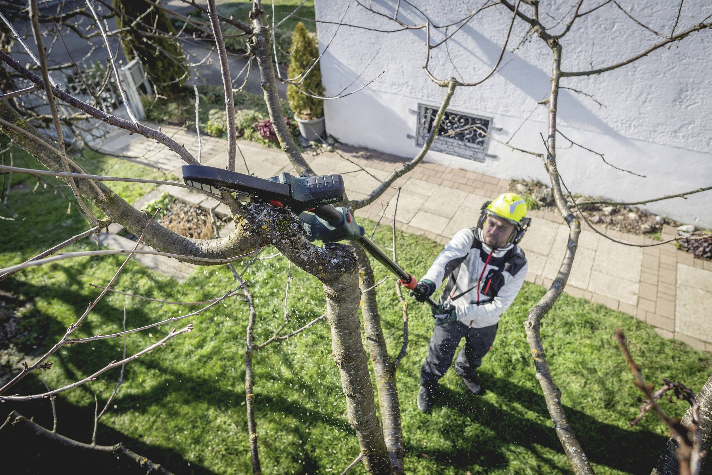 Metabo 600856850 Gehölzsäge ohne Akku, ohne Ladegerät Schwertlänge 150mm