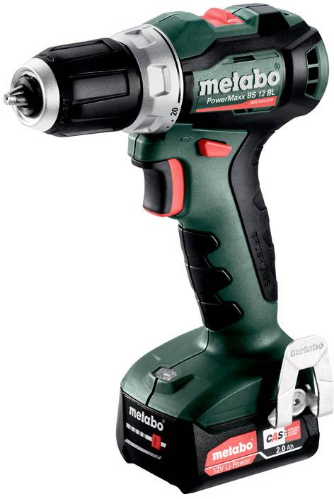 METABO Akku-Bohrschrauber »PowerMaxx BS 12 BL Q«, 12 V, inkl. Akku, mit Koffer