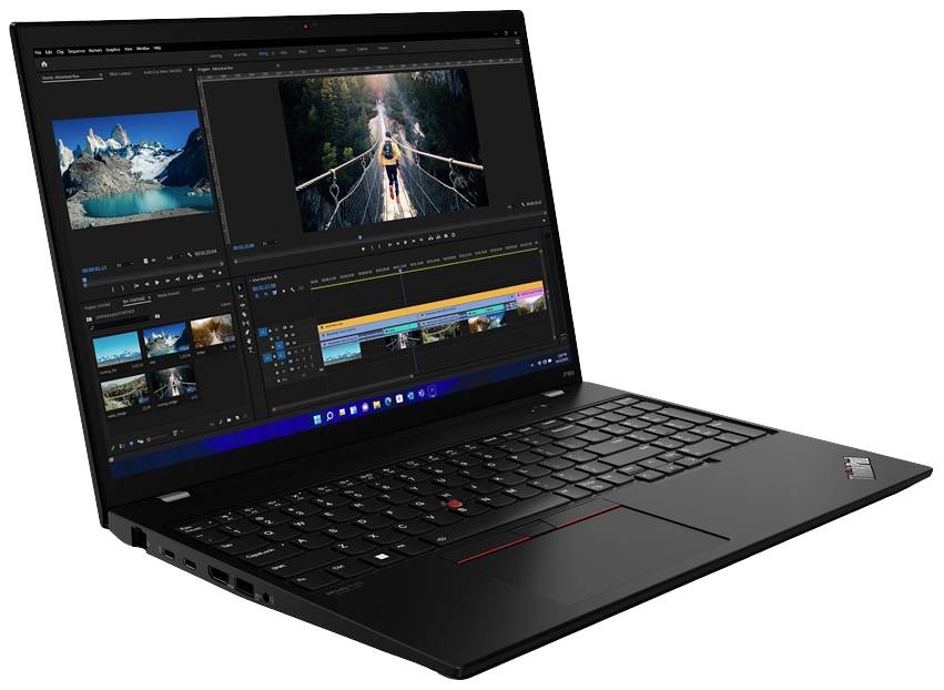 Lenovo Workstation Notebook ThinkPad P16s G2 40.6cm (16 Zoll) WUXGA AMD Ryzen 7 7840U 16GB RAM 512GB SSD Deutsch, QWERTZ Schwarz