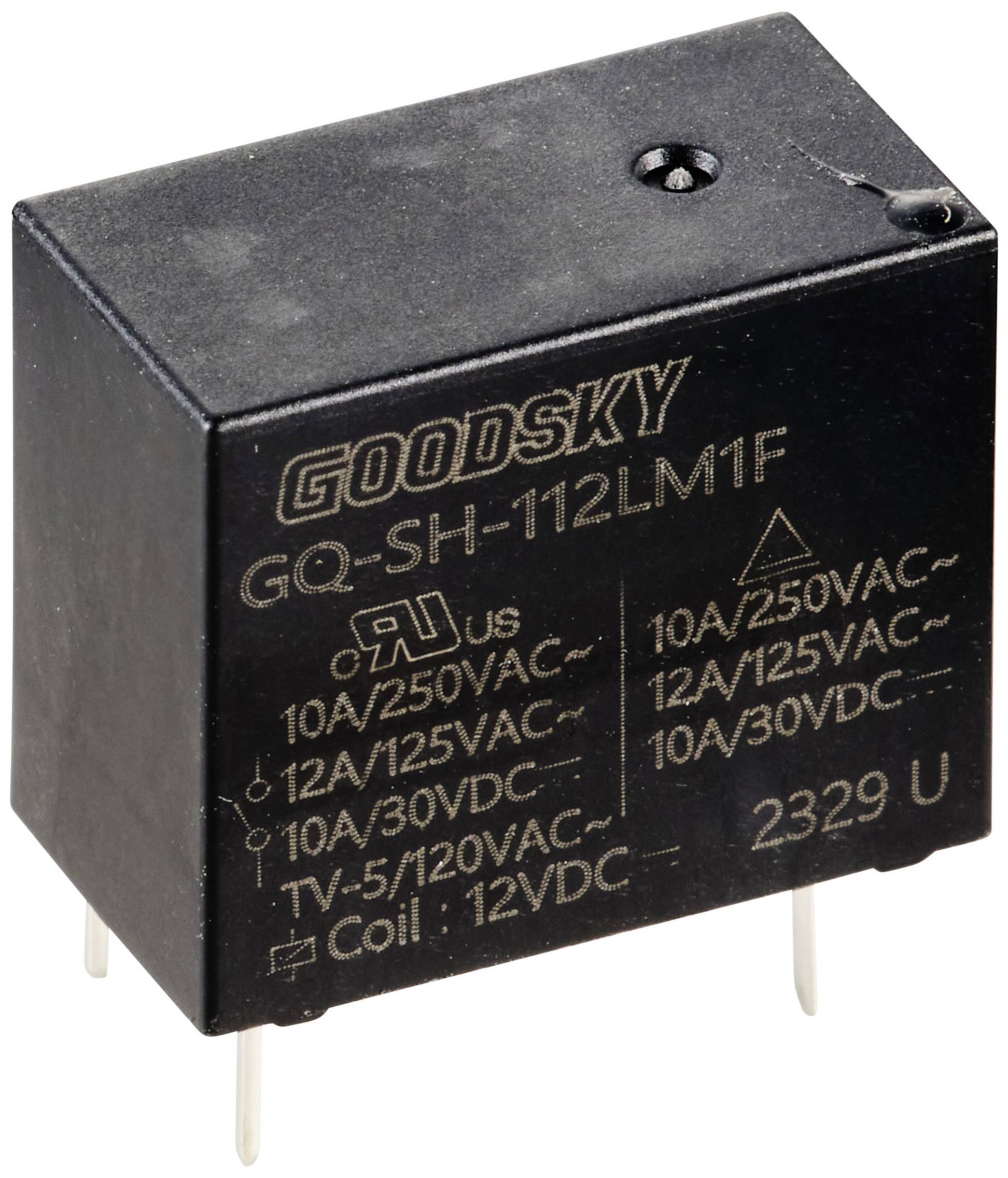 GoodSky GQ-SH-112LM1F Printrelais 12 V/DC 10 A 1 Schließer