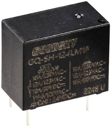 GoodSky GQ-SH-124LM1F Printrelais 24 V/DC 10 A 1 Schließer