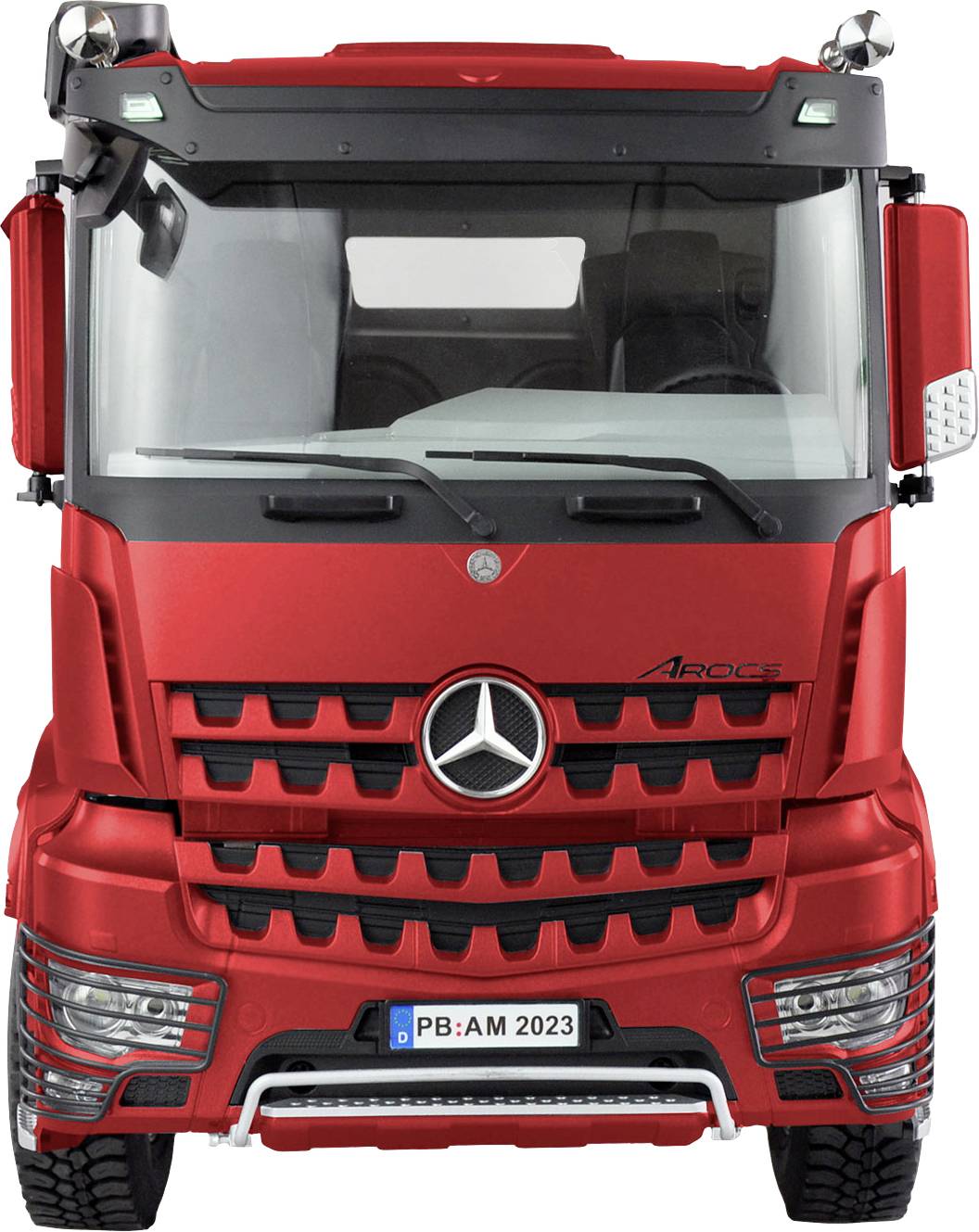 Amewi 22643 Mercedes-Benz Arocs Pro 6x6 1:14 Elektro RC Modell-LKW RtR inkl. Akku, Ladegerät und Senderbatterien, mi
