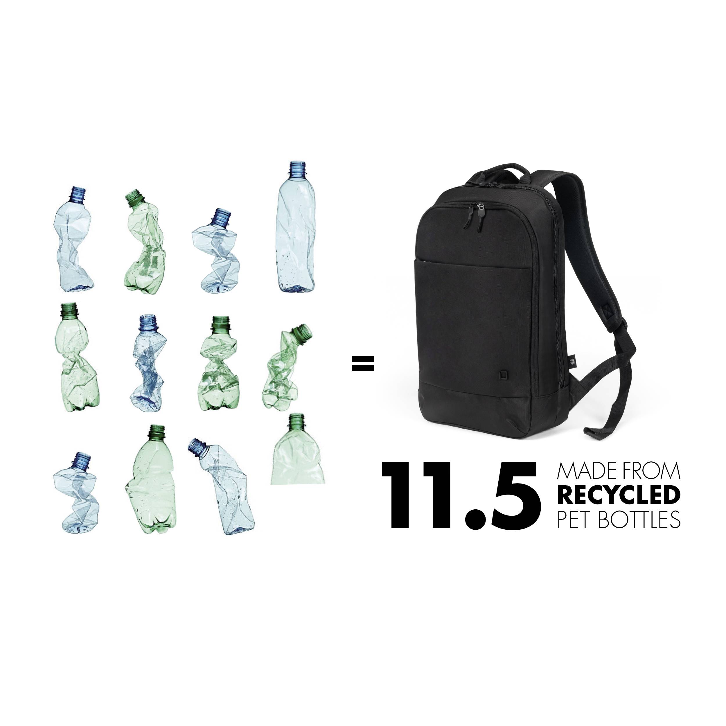 Dicota Notebook Rucksack Backpack Eco Slim MOTION Passend für maximal: 39,6 cm (15,6") Schwarz