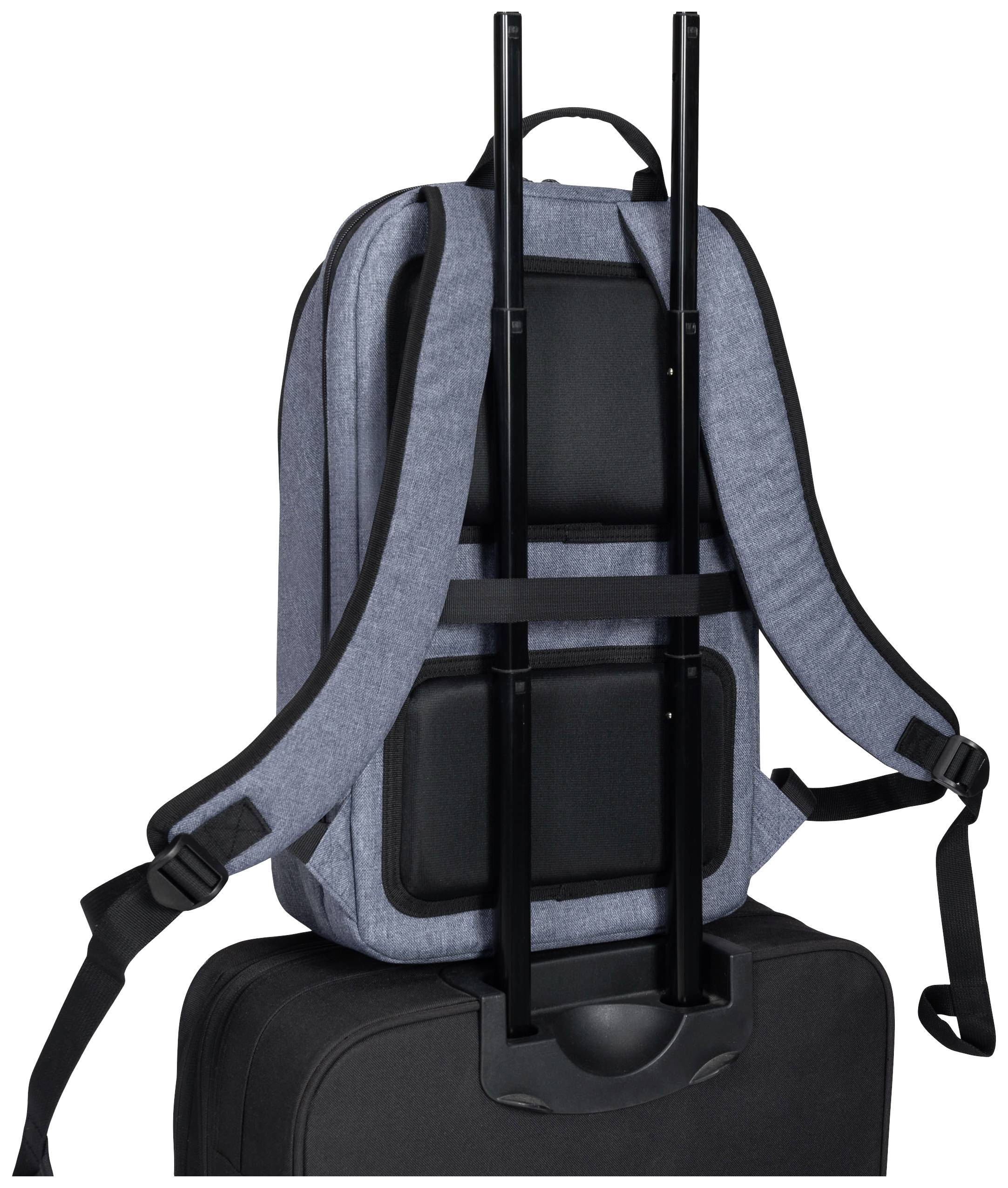 Dicota Notebook Rucksack Backpack Eco Slim MOTION Passend für maximal: 35,8 cm (14,1") Denim, Blau