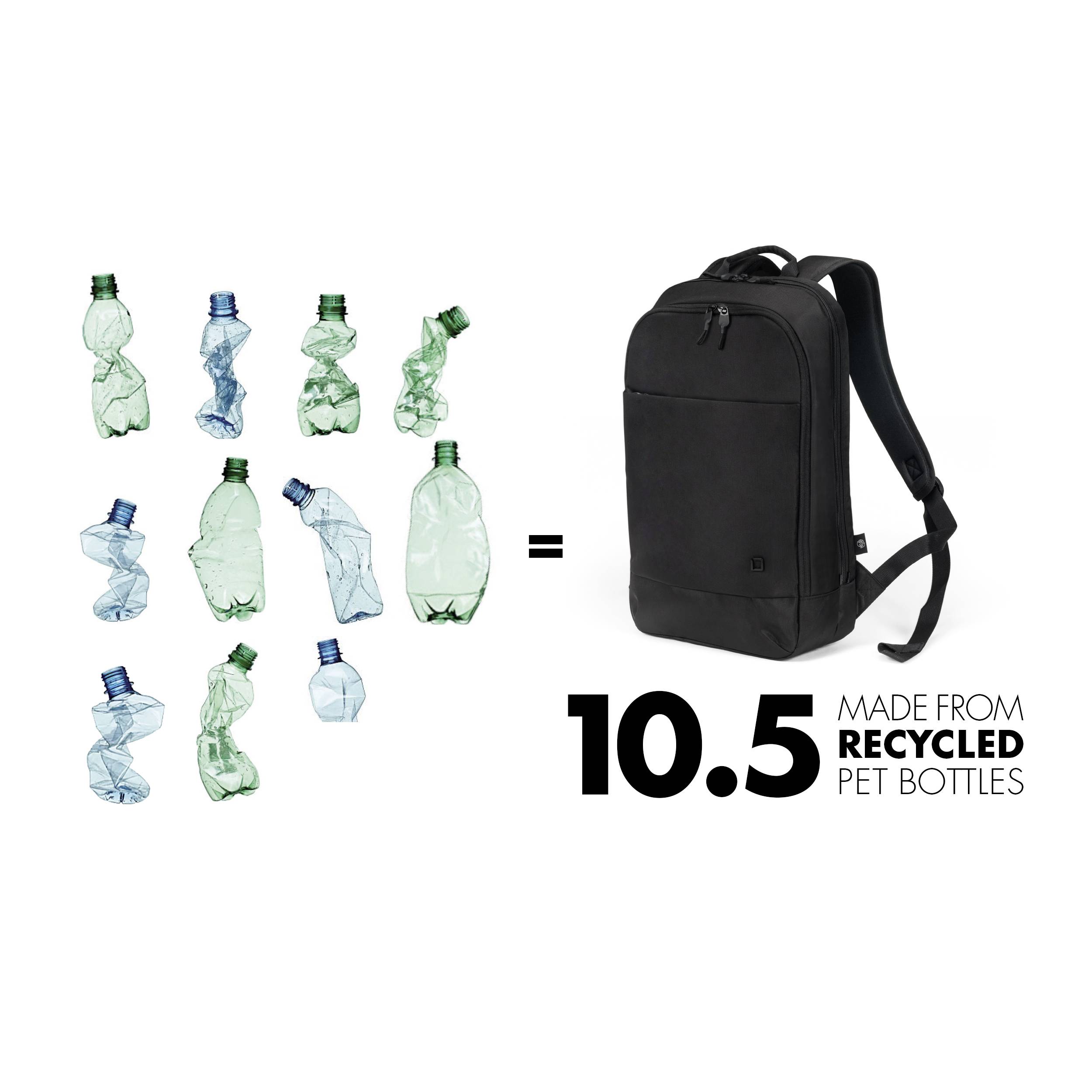 Dicota Notebook Rucksack Backpack Eco Slim MOTION Passend für maximal: 35,8 cm (14,1") Schwarz