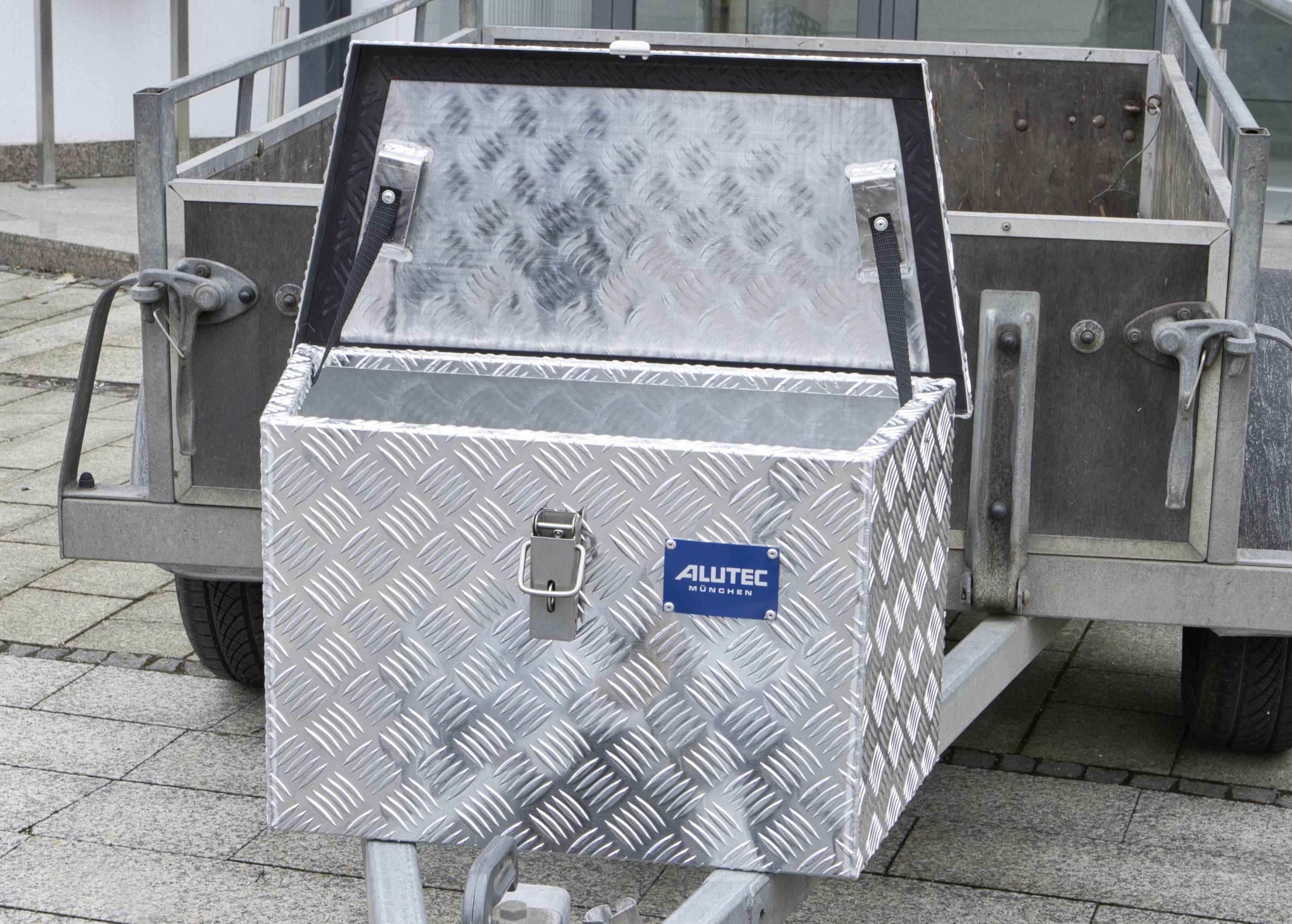 Alutec TRAILER 51 41051 Riffelblechbox Blech (L x B x H) 580 x 280 x 345mm