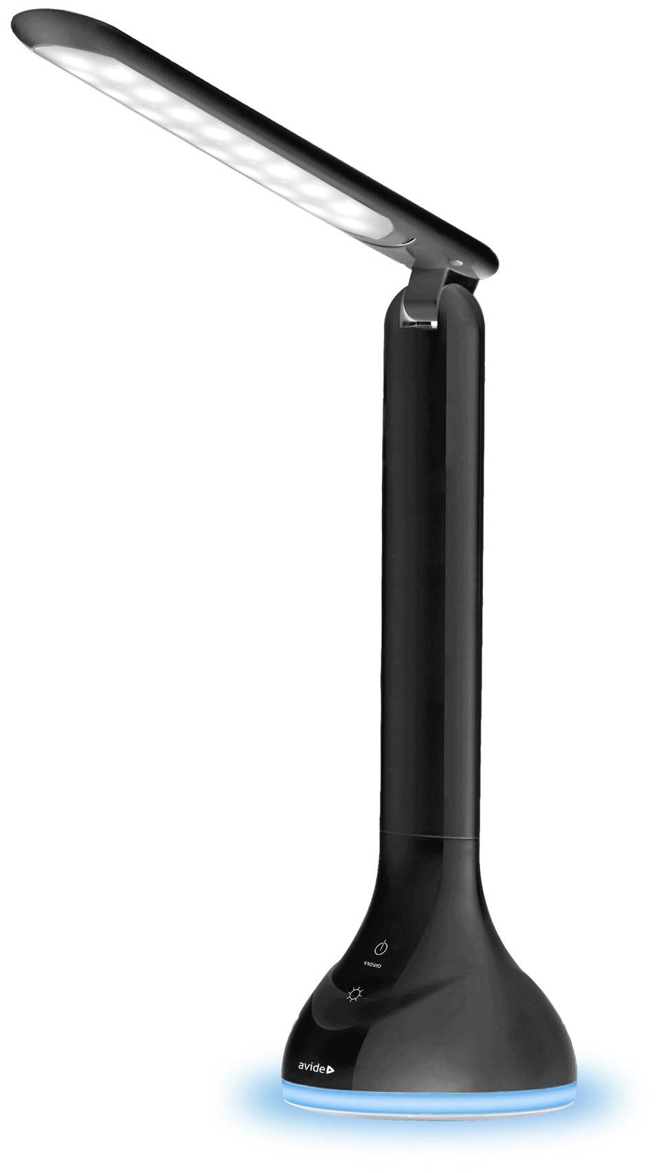 Avide ABLDLRGB-MOOD-4W-BL Tischlampe SMD LED LED fest eingebaut 4W Schwarz