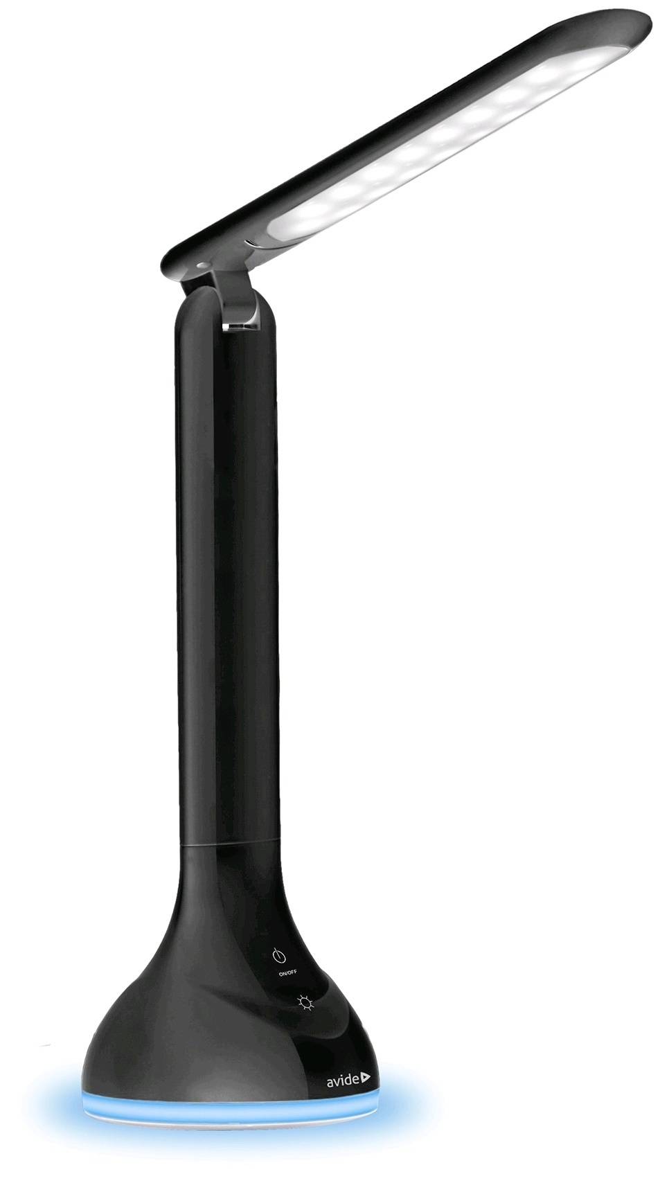 Avide ABLDLRGB-MOOD-4W-BL Tischlampe SMD LED LED fest eingebaut 4W Schwarz