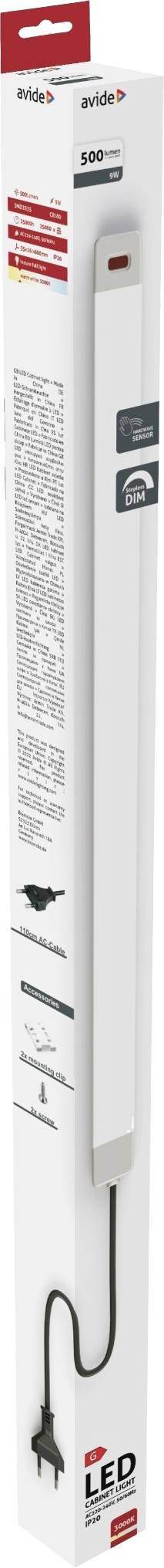 Avide LED-Unterbauleuchte SMD LED 9W EEK: G (A - G)