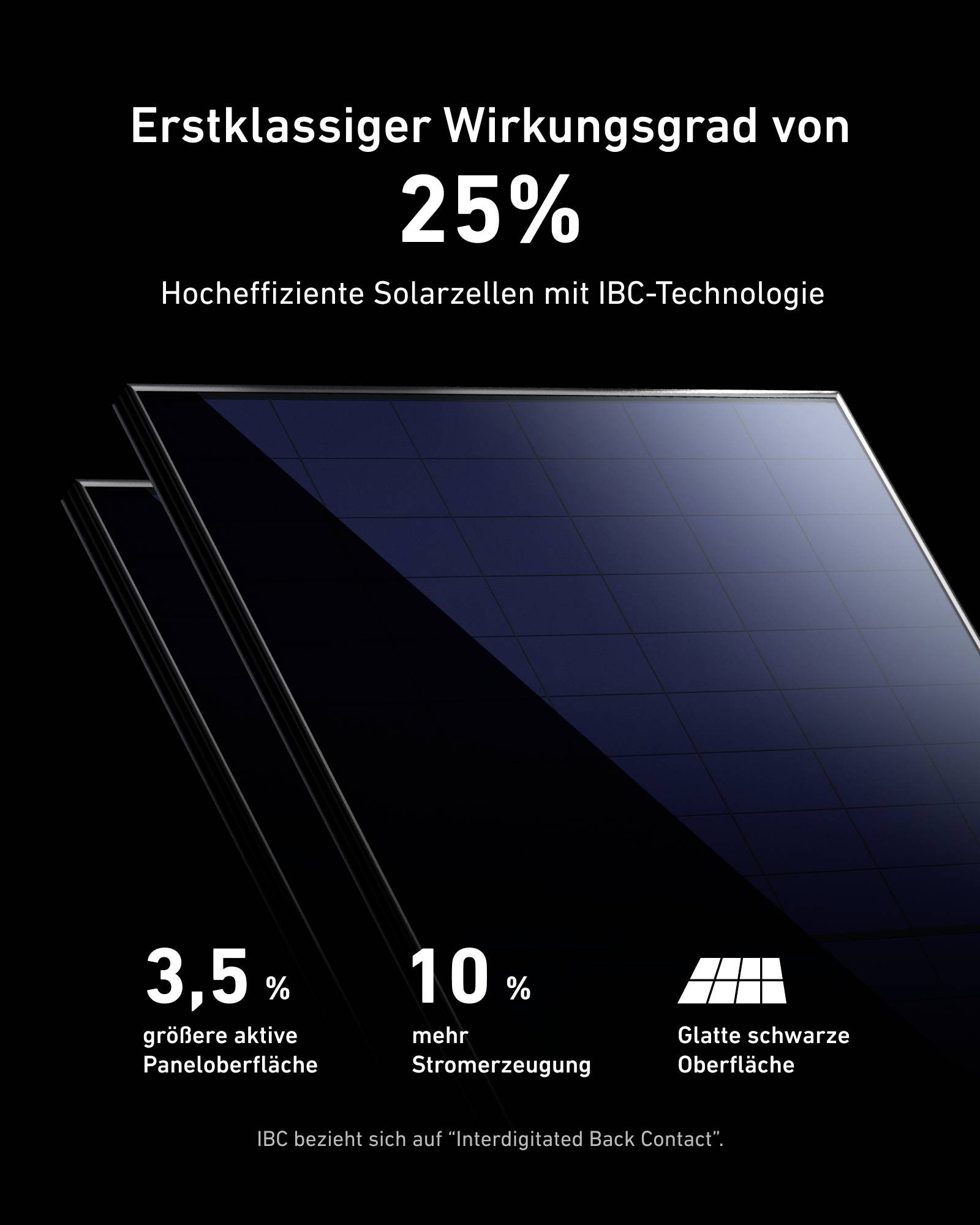 Anker SOLIX RS40P B5143411 Solar-Set 445 W, 445 W inkl. Wechselrichter, inkl. Anschlusskabel