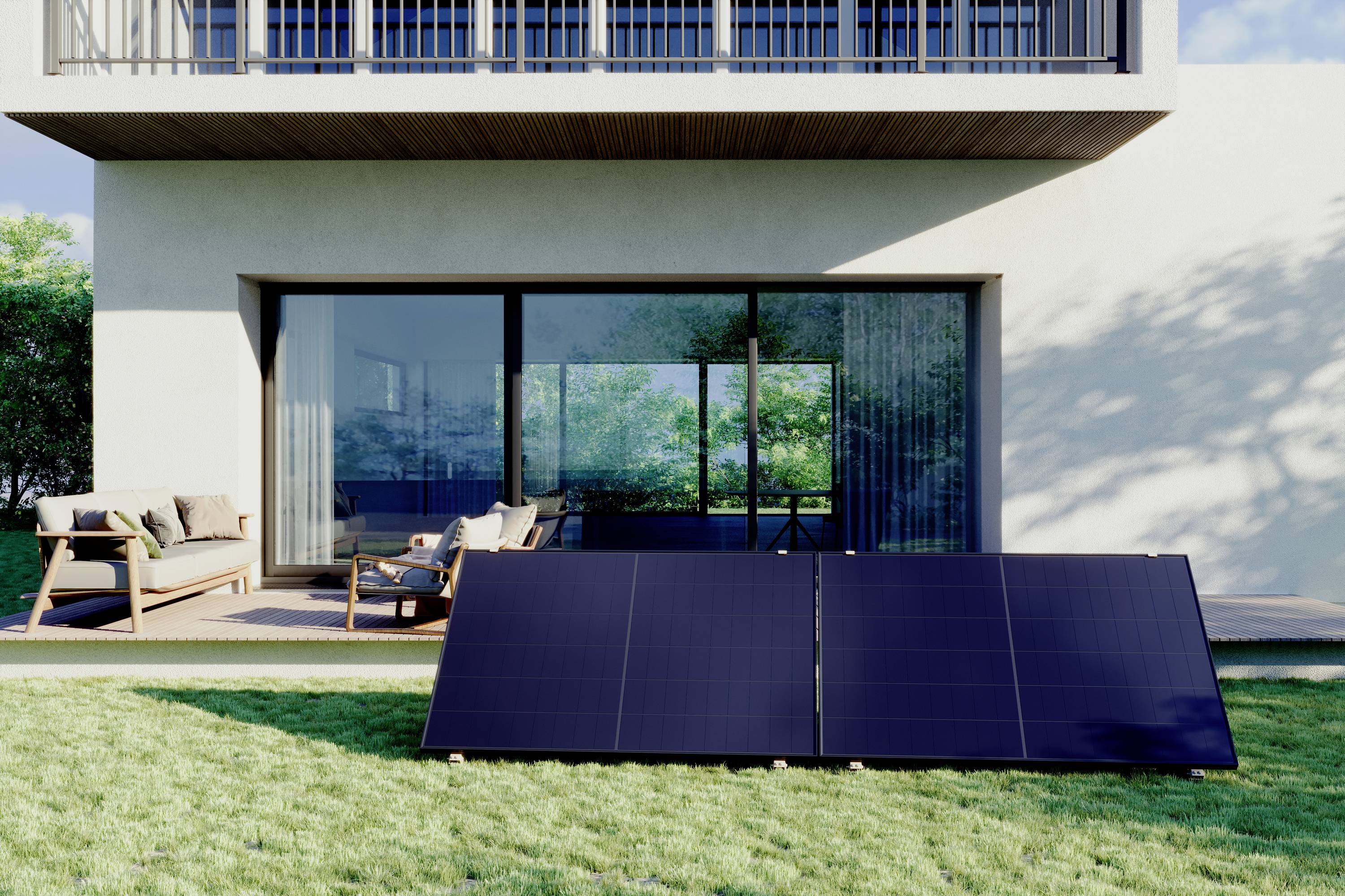 Anker SOLIX RS40P B5143411 Solar-Set 445 W, 445 W inkl. Wechselrichter, inkl. Anschlusskabel